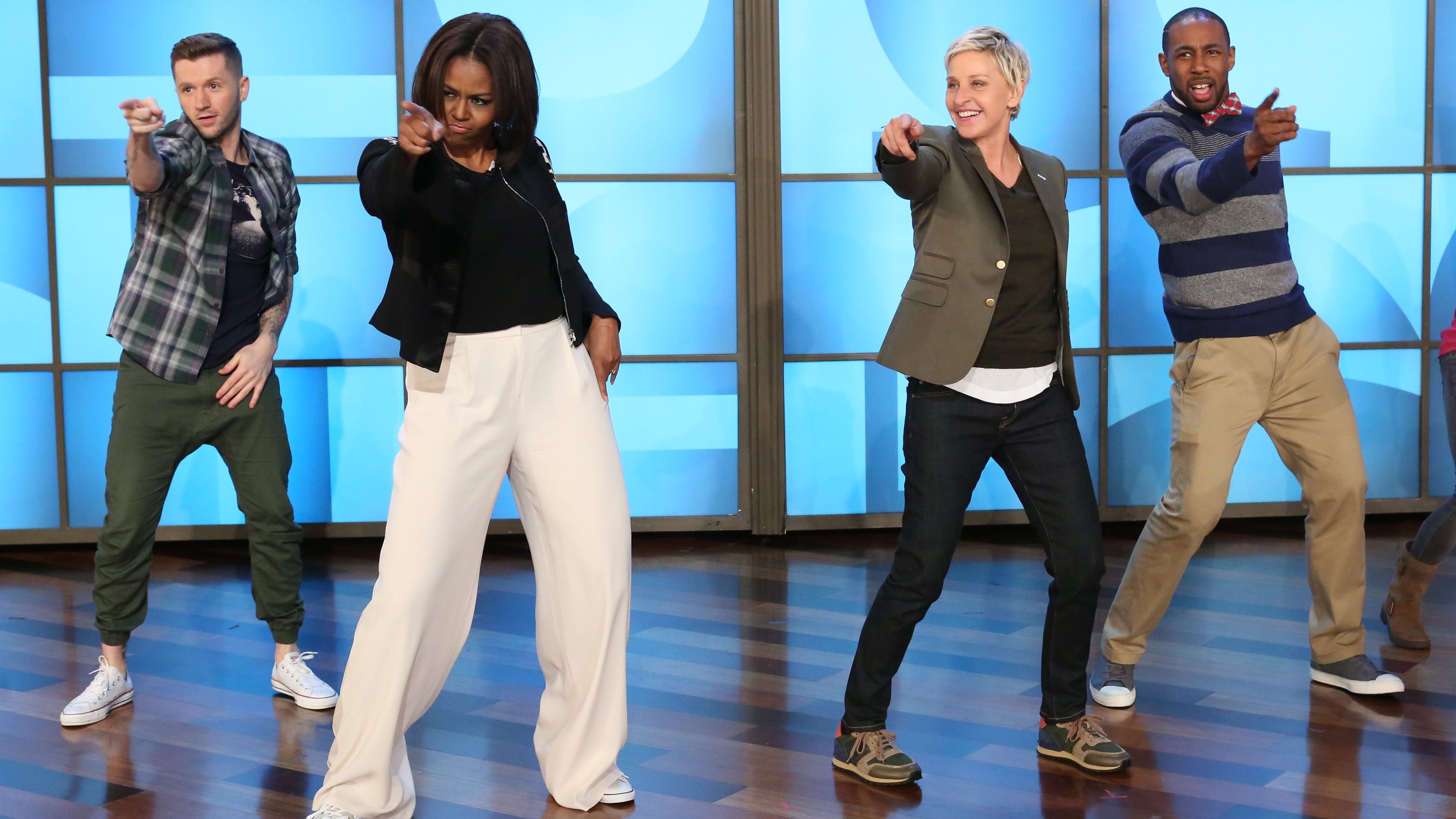 Ellen DeGeneres Height And The Secret To Her Ageless Glow   Ap People Michelle Obama Ellen Degeneres 