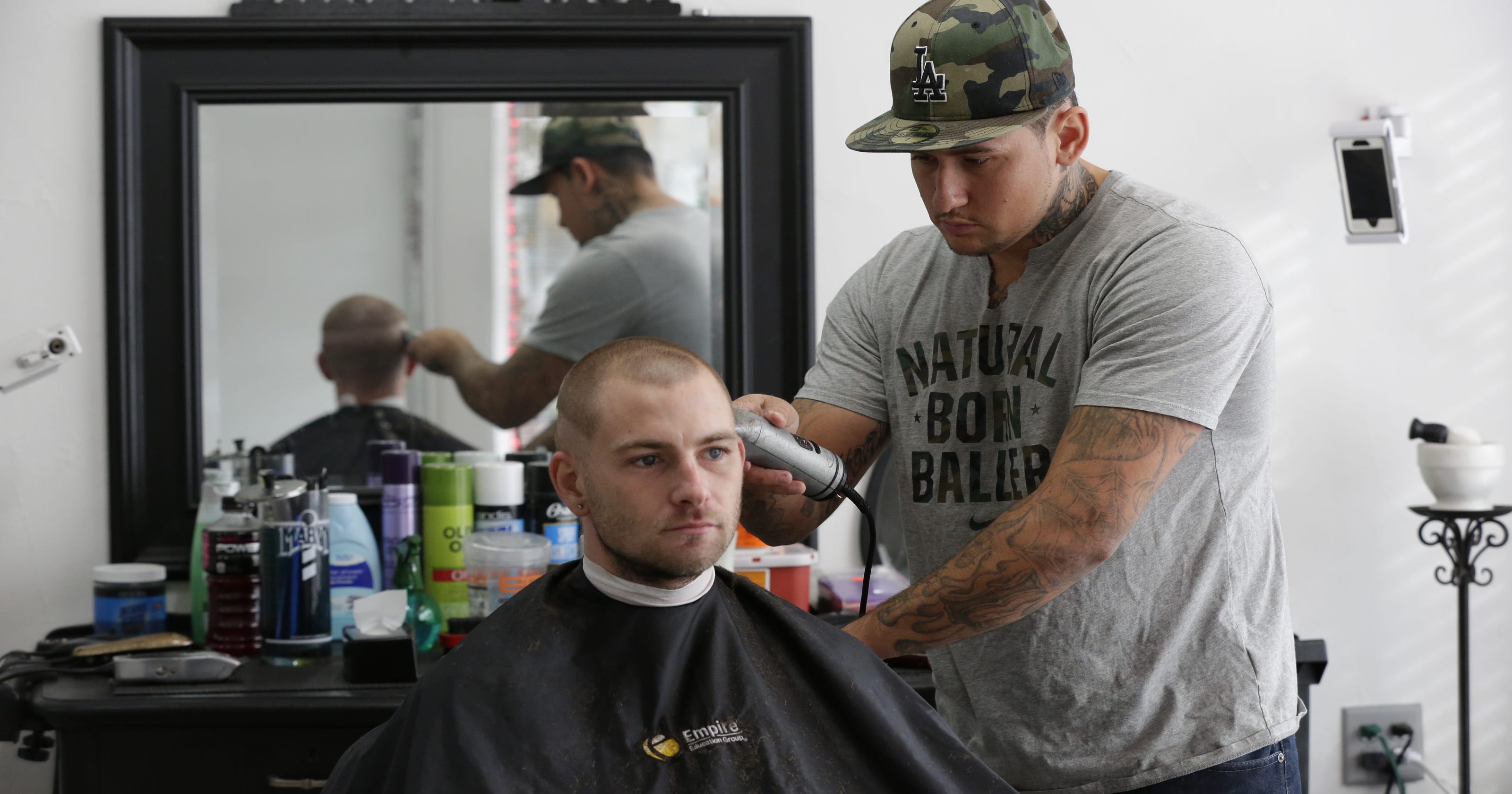 Barber Rich Trims For Charity