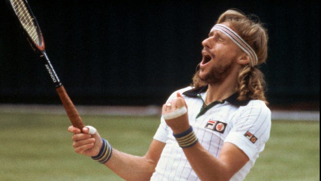 Vroegst Beschikbaar zuurstof Borg vs McEnroe': How Björn Borg's tennis star son Leo played his dad