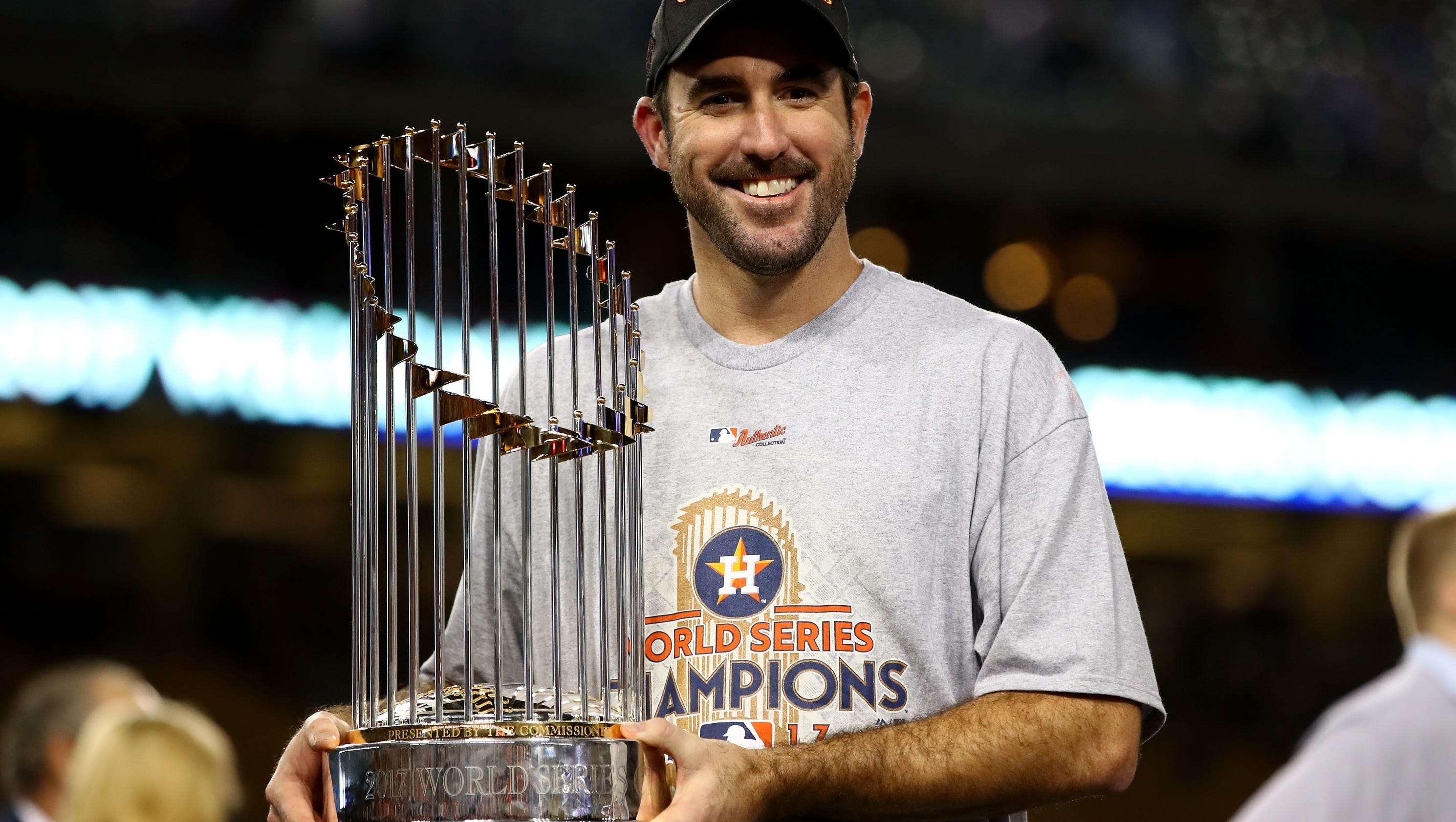 2017 World Series Justin Verlander Astros Win Game 7 First Title 5082