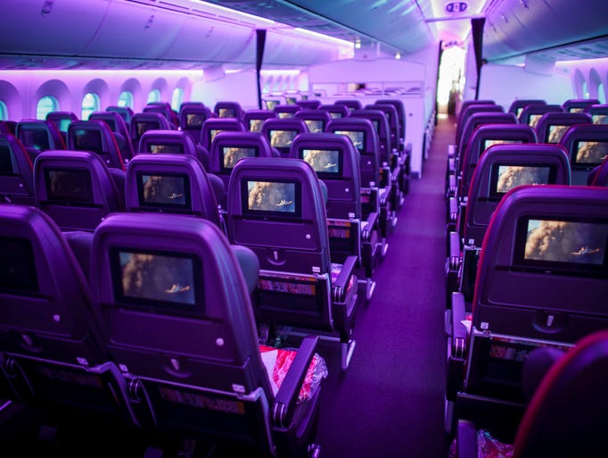 Virgin Atlantic shows off its first Boeing 787-9 Dreamliner