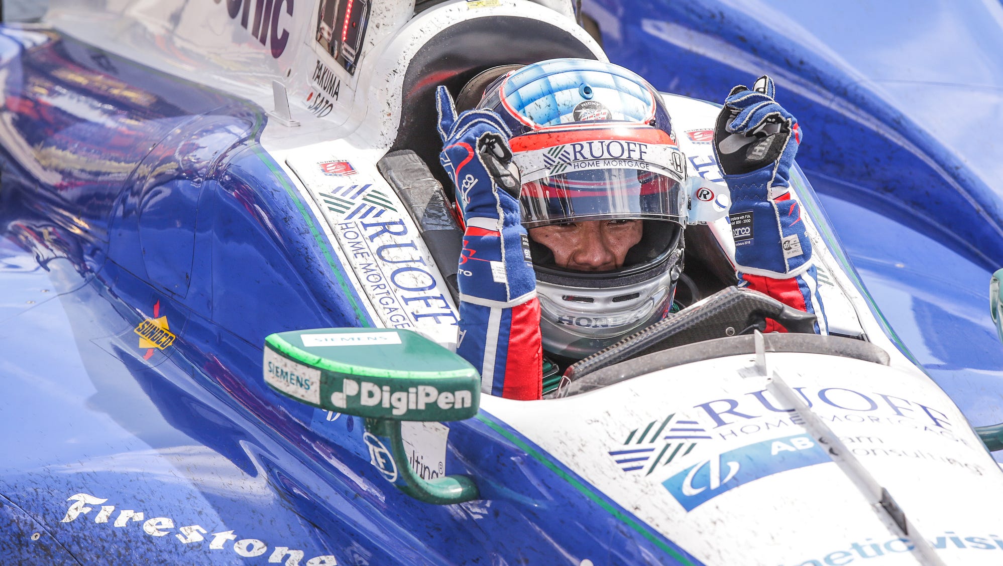 17 Indy 500 Winning Sponsor Ruoff Back With Andretti S Carlos Munoz