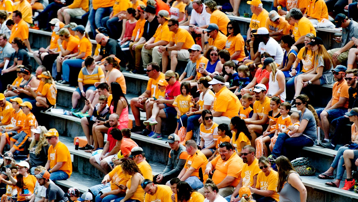 Photos Fans turn out for Tennessee Vols' Orange and White Game