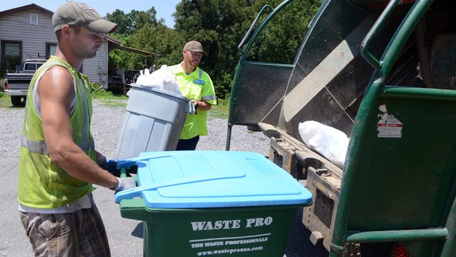 Waste Pro asks Buncombe County to increase trash pickup fees