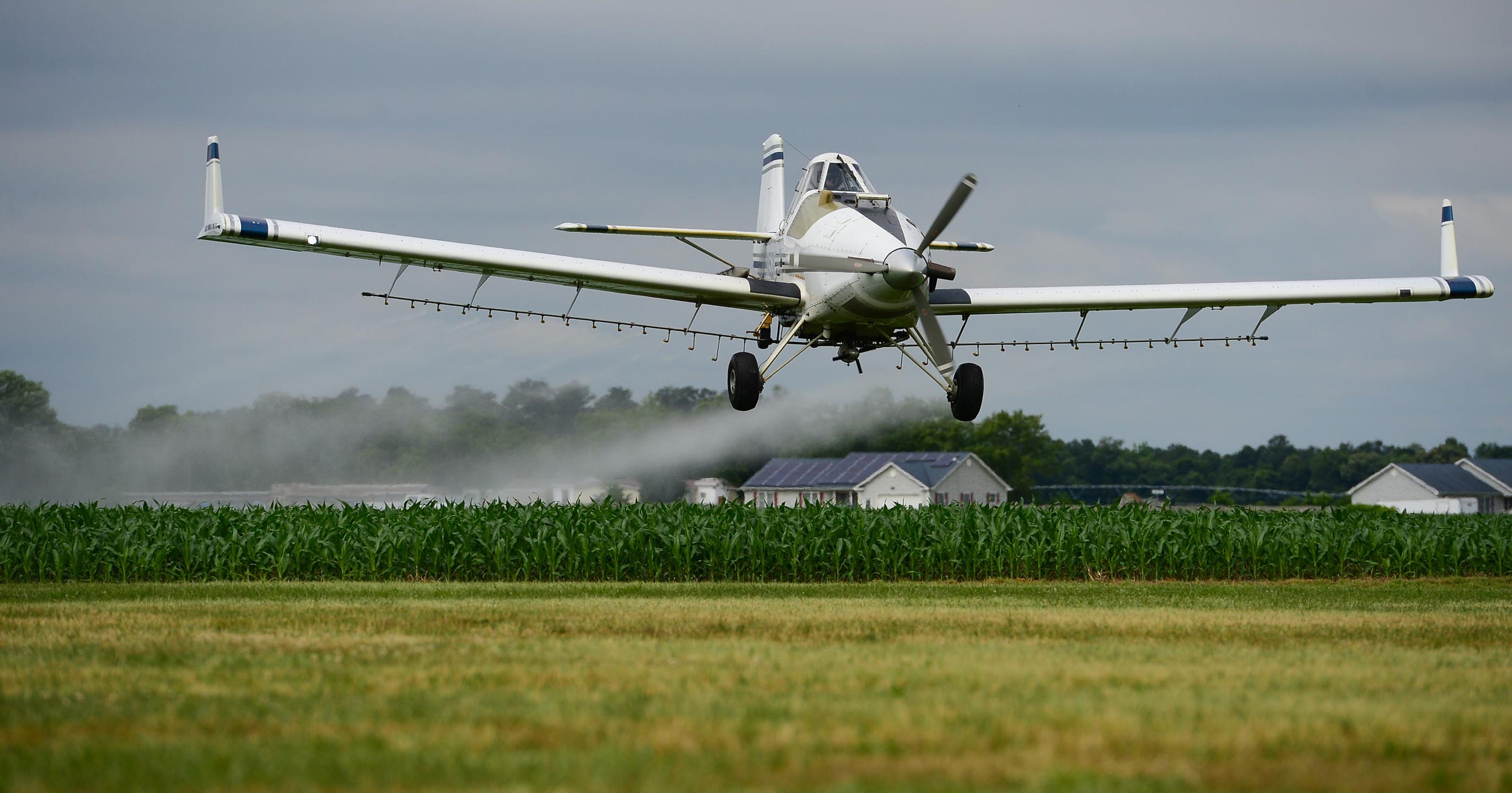 Crop Duster Plane Fly Over My House