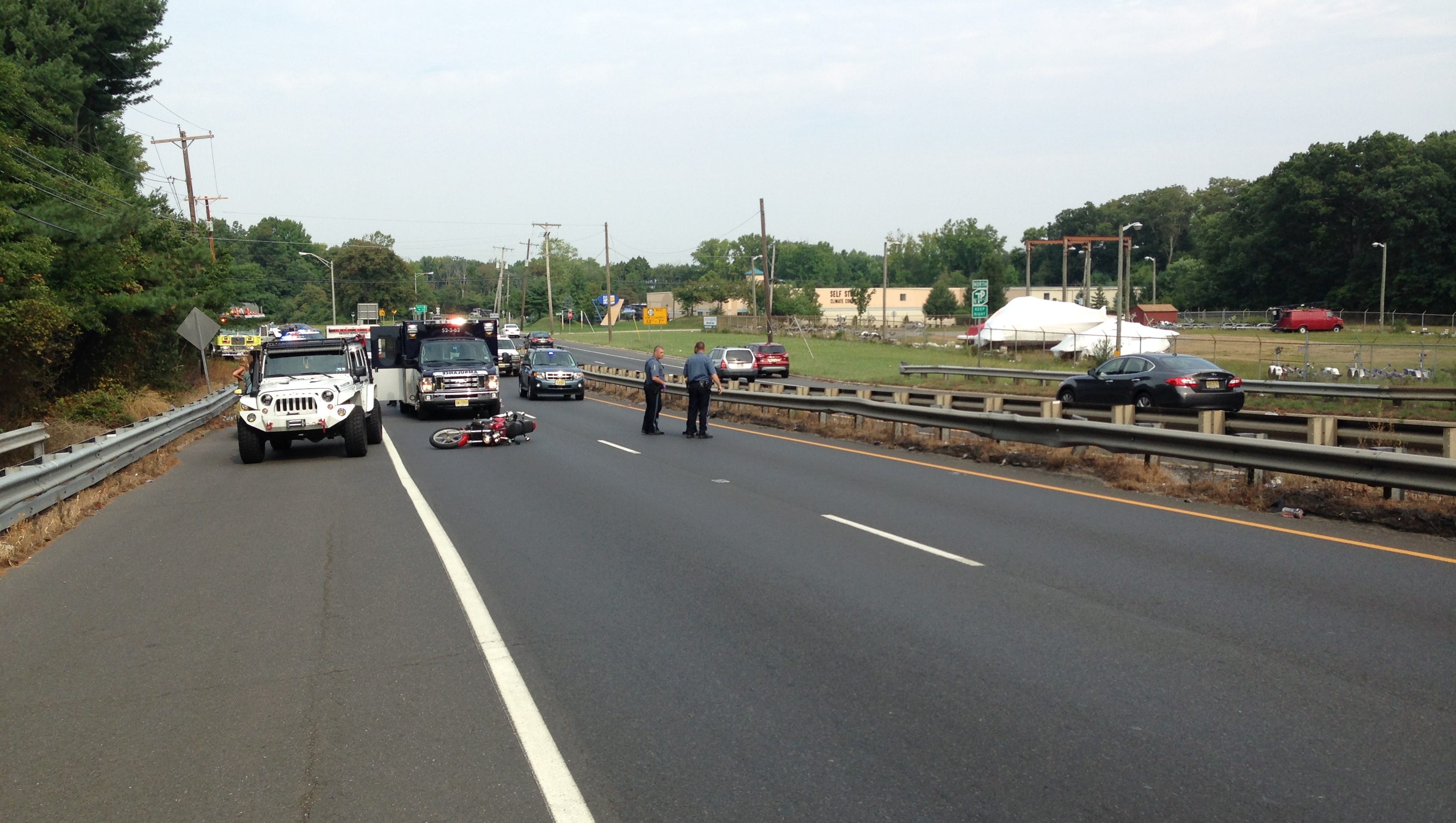 Update: Motorcyclist Critically Injured In Crash On Route 33