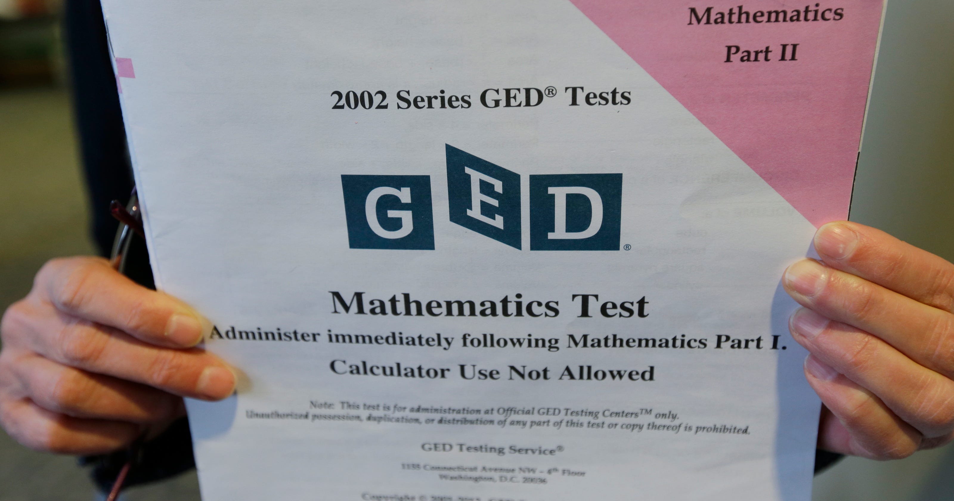 Bill would provide diploma alternative to GED test