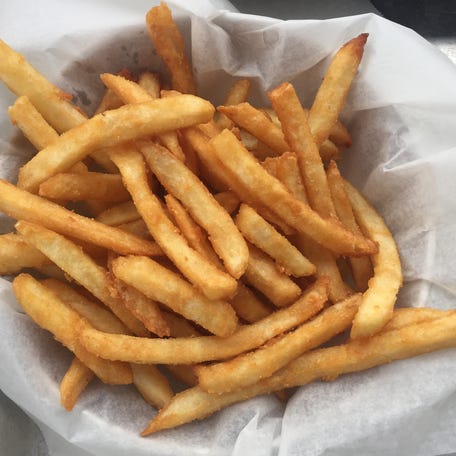 French fries at Big Grove Brewery and Taproom in Iowa City on April 25, 2017.