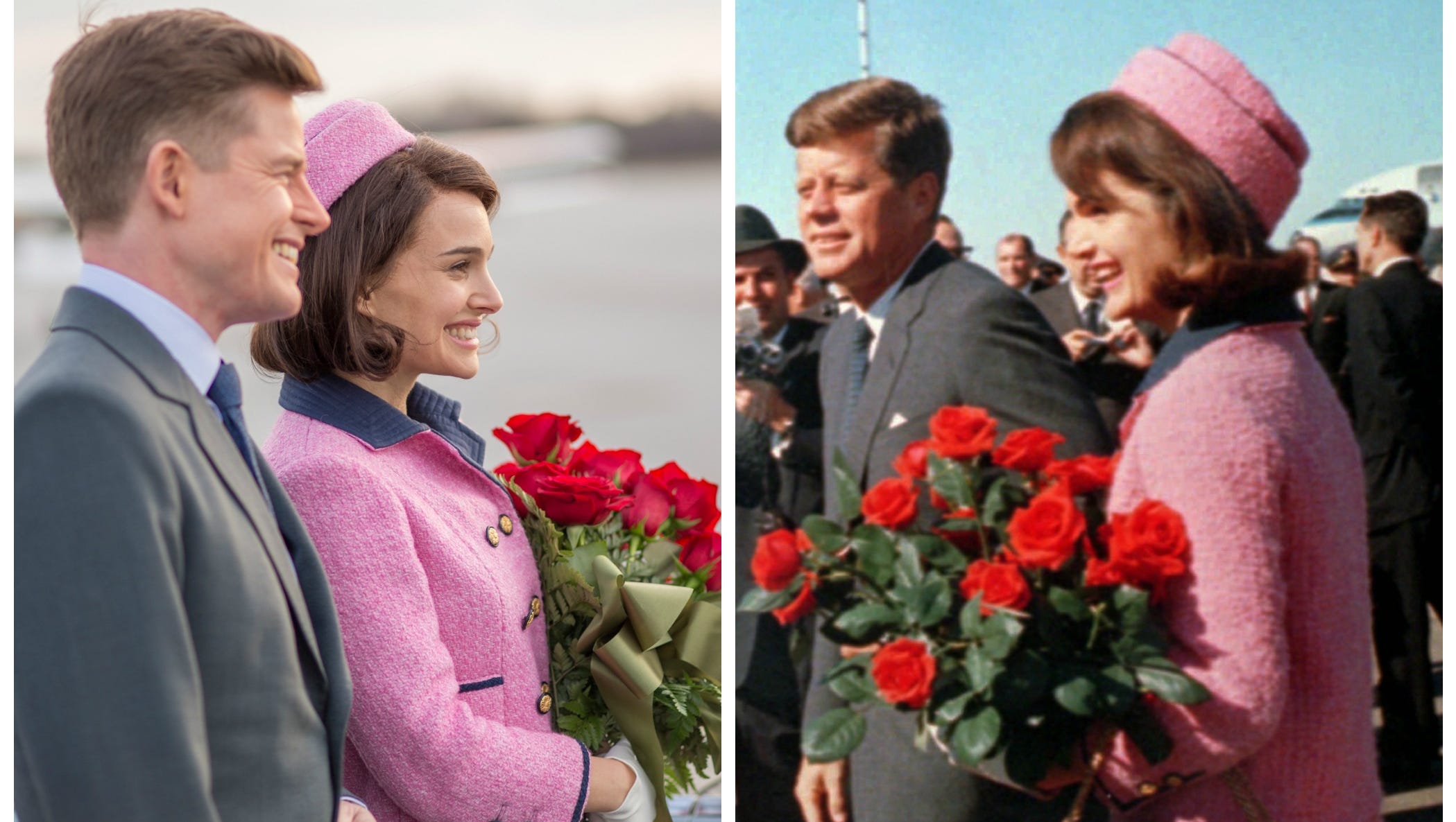 Natalie Portman on the 'symbolic' power of Jackie Kennedy's pink suit