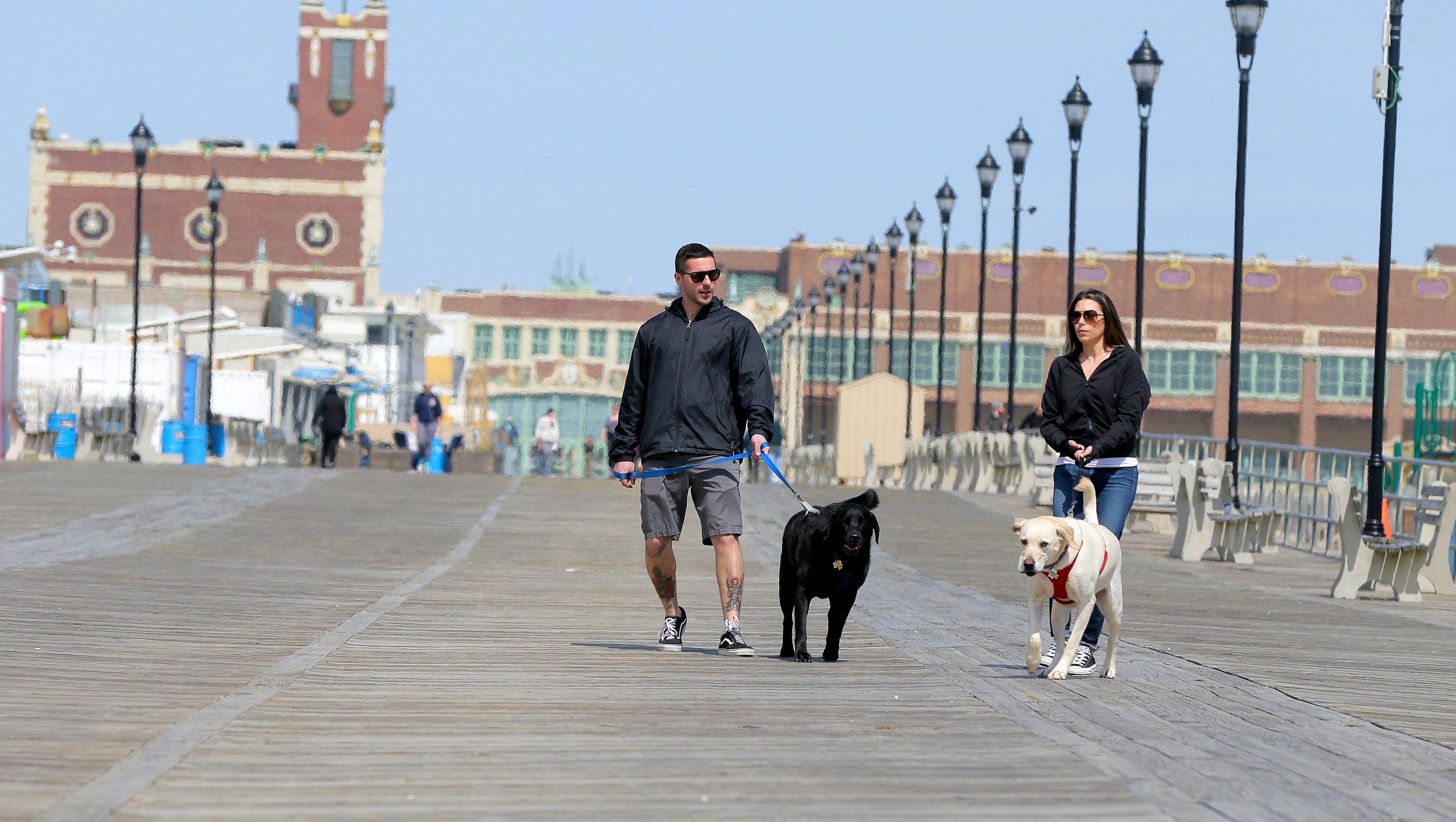 are dogs allowed on asbury park boardwalk