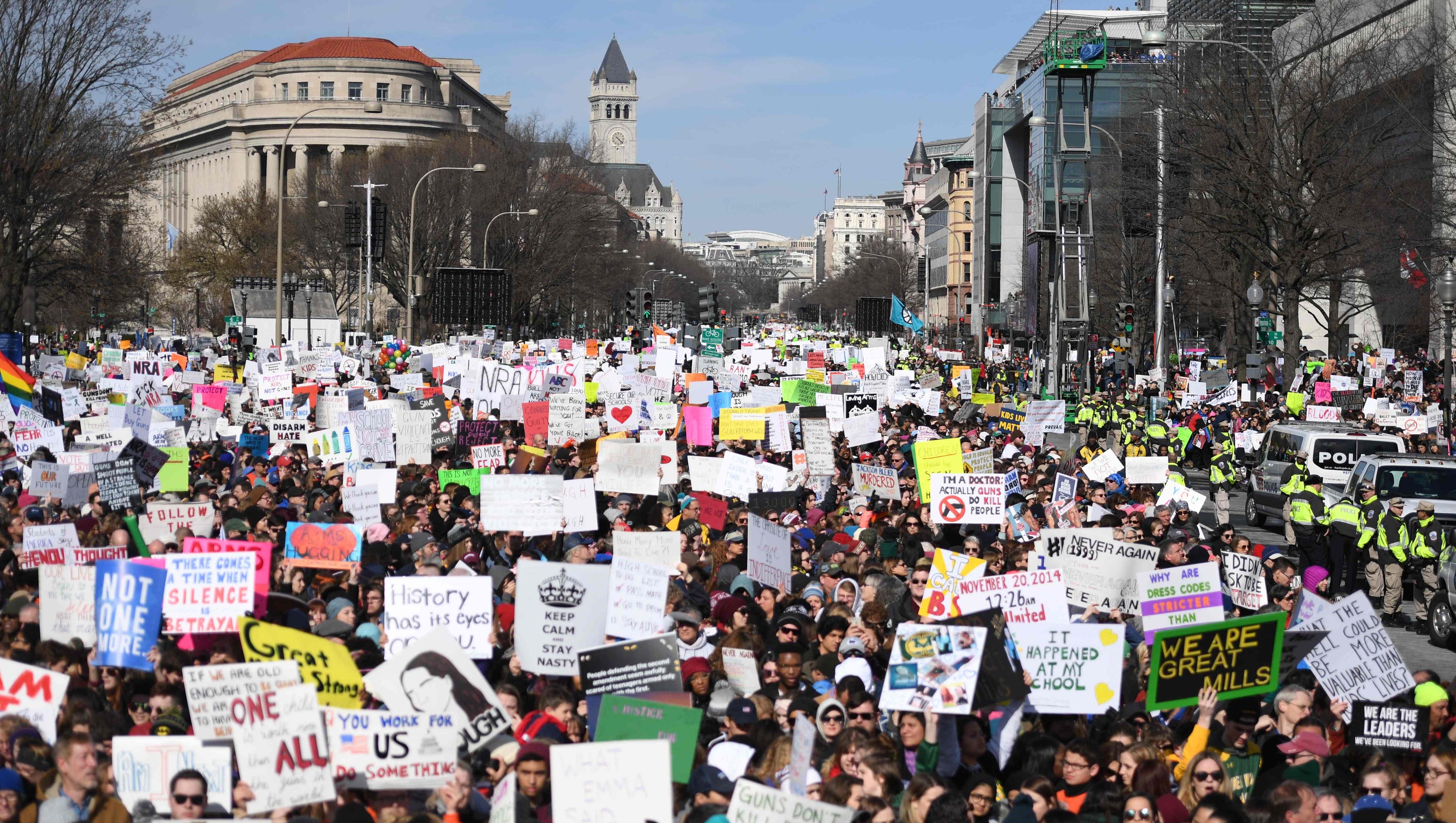 March for Our Lives: Hundreds of thousands rally across U.S.