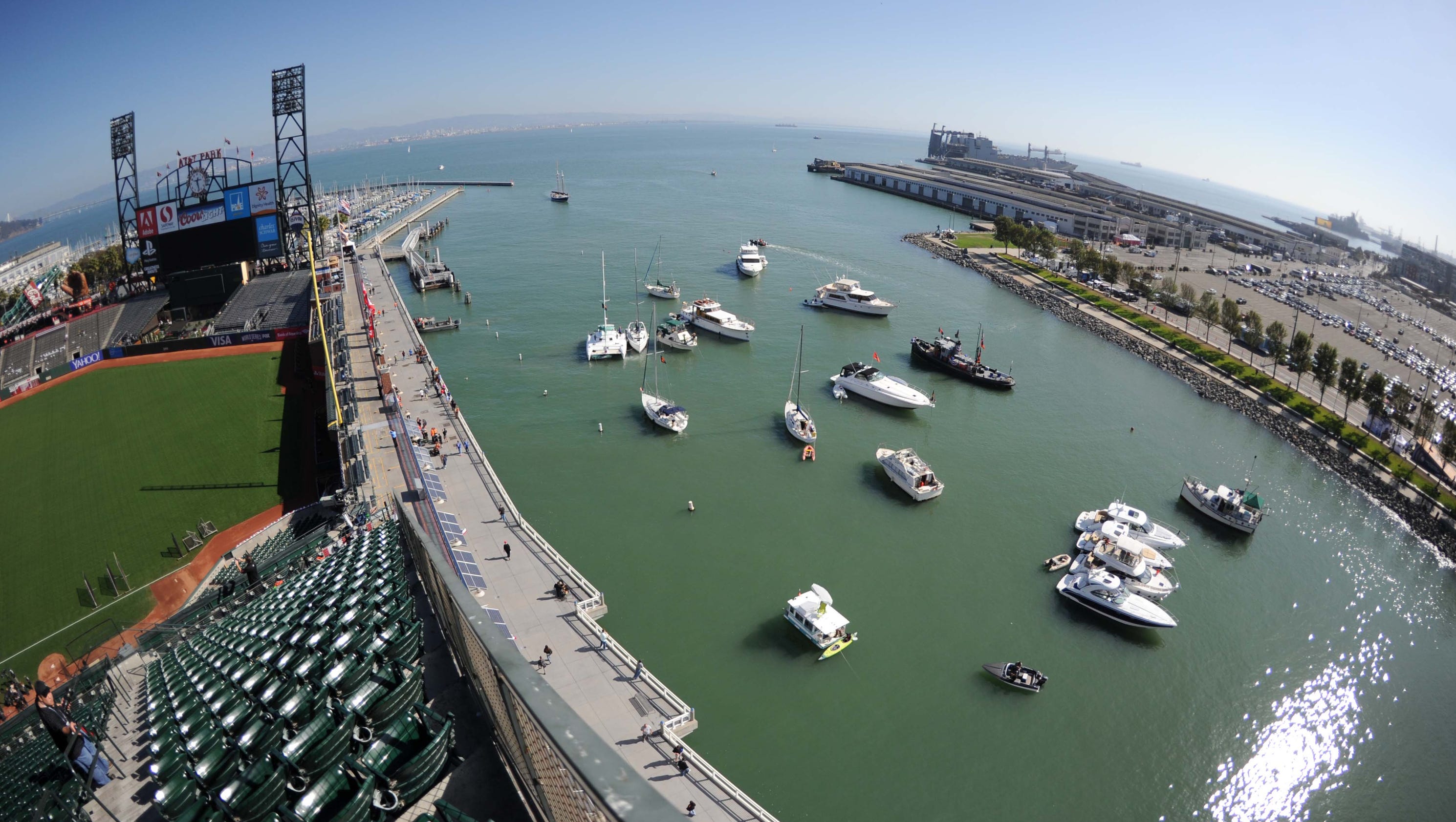 World Series Game 3 at McCovey Cove