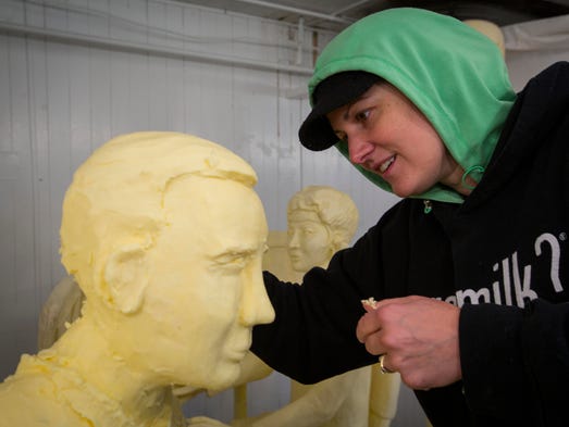 Meet The Butter Cow Queen Of The Iowa State Fair 3945