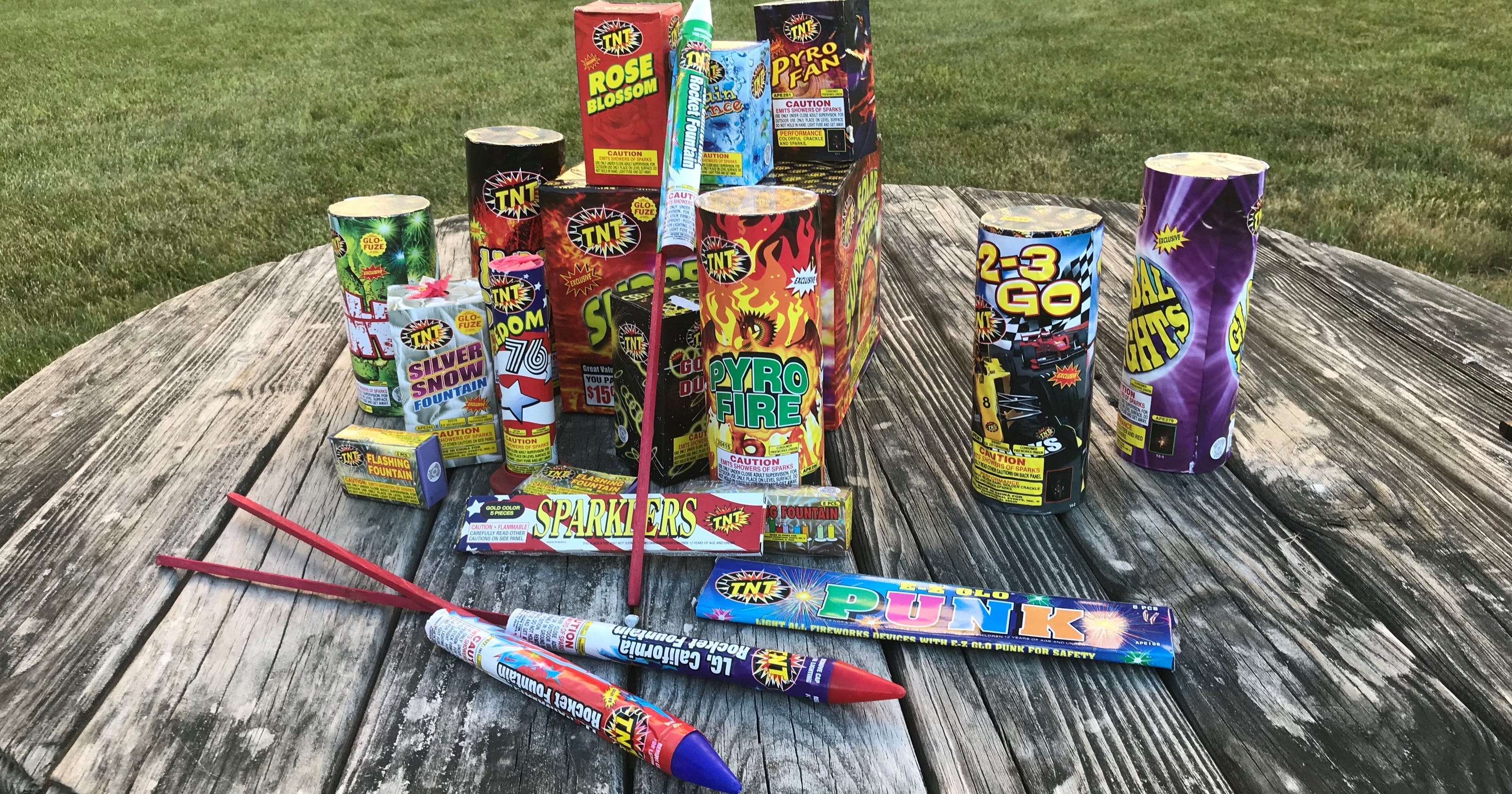 Fireworks are legal in NJ now, and they're everywhere