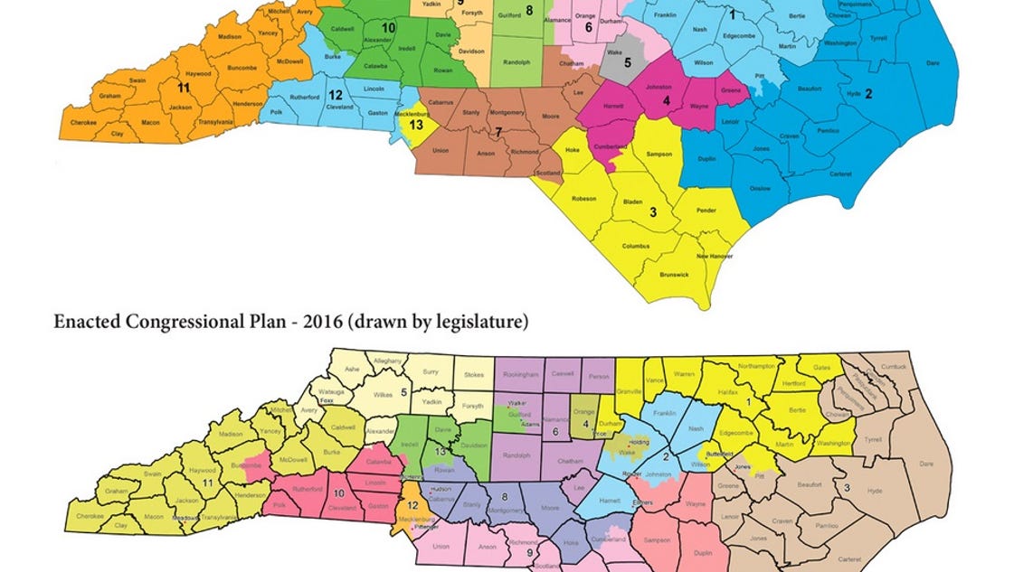 Panel releases proposed NC congressional districts map