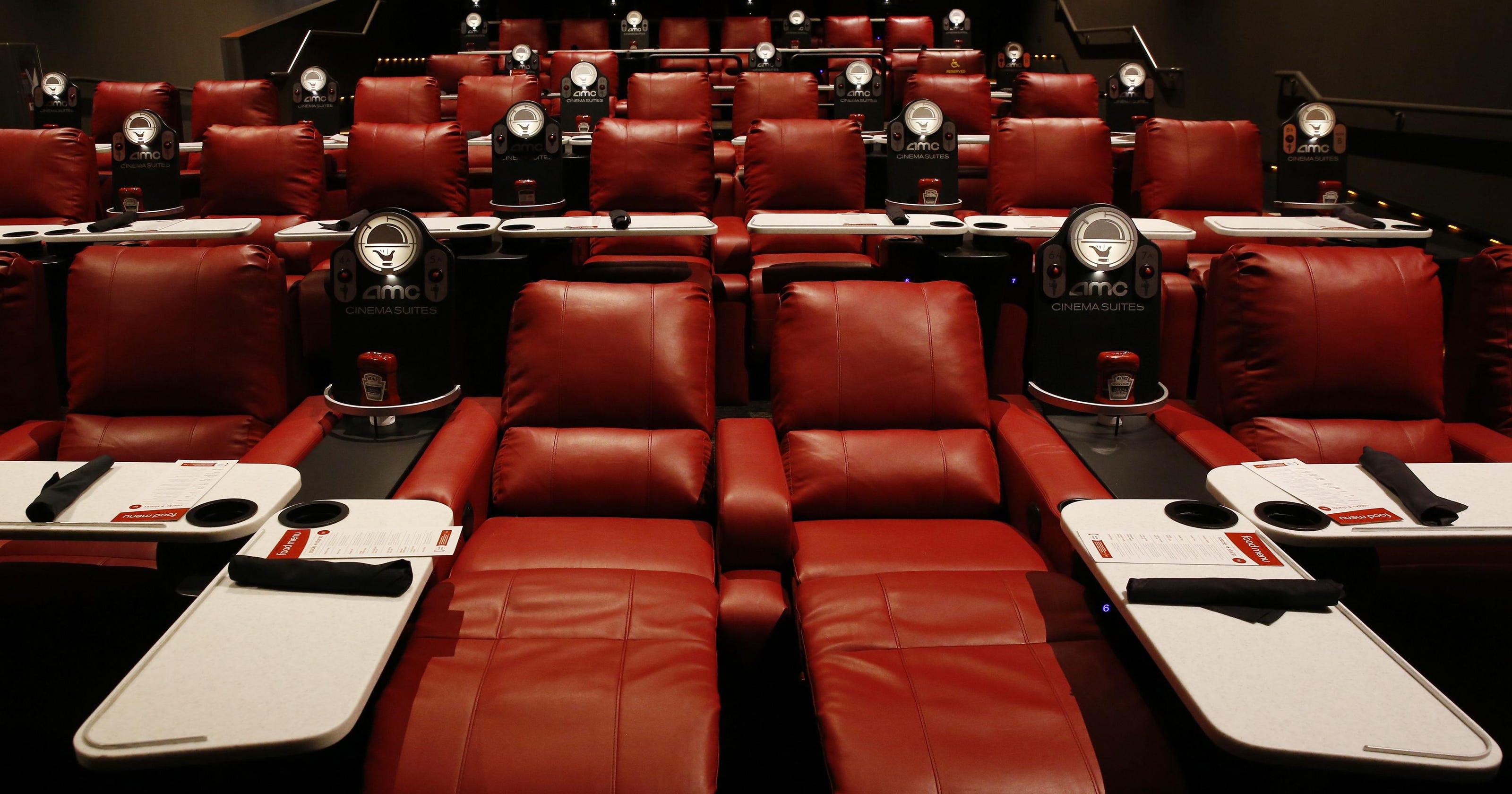 Movie theaters push fancy foods to attract patrons