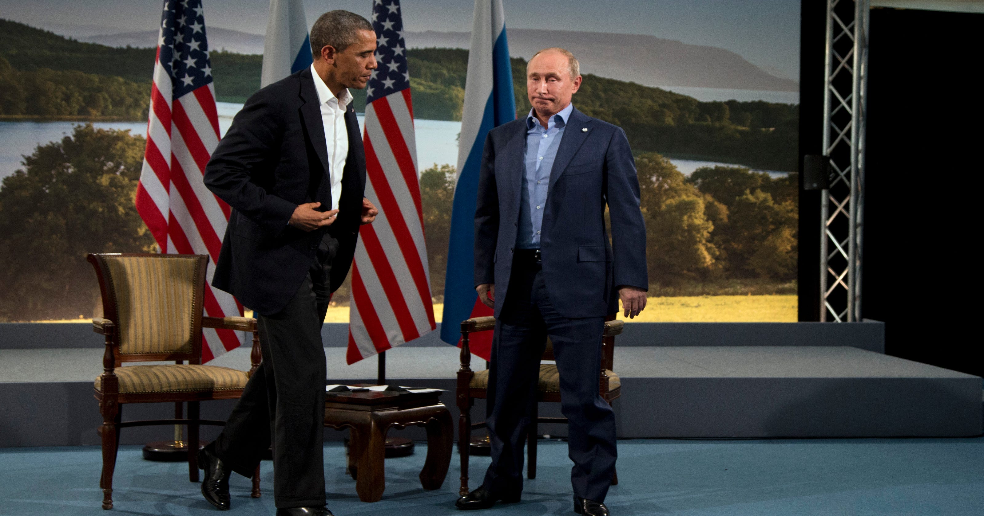 Obama Cancels Meetings With Putin Amid Tensions