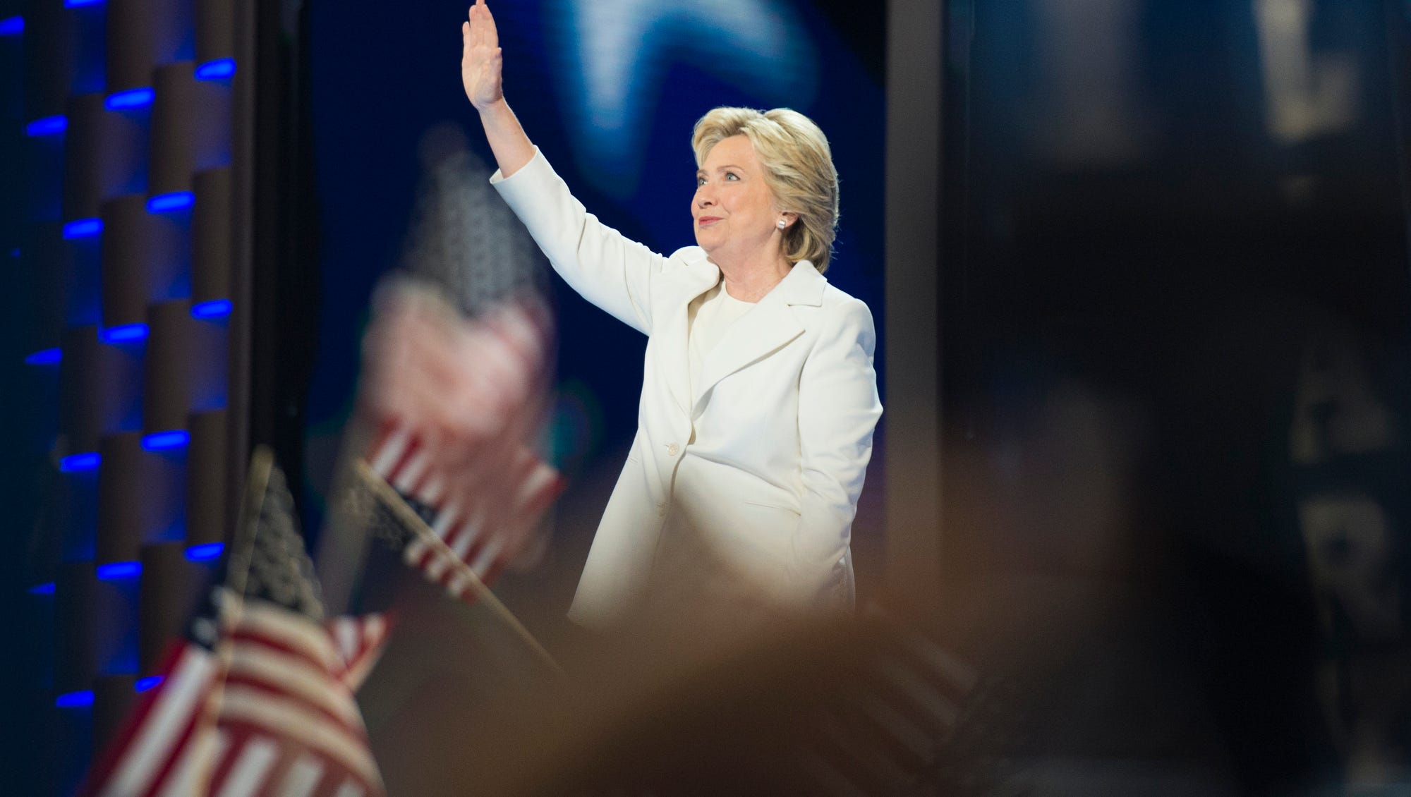 Photos: Hillary Clinton Accepts The Democratic Nomination, Day 4 DNC