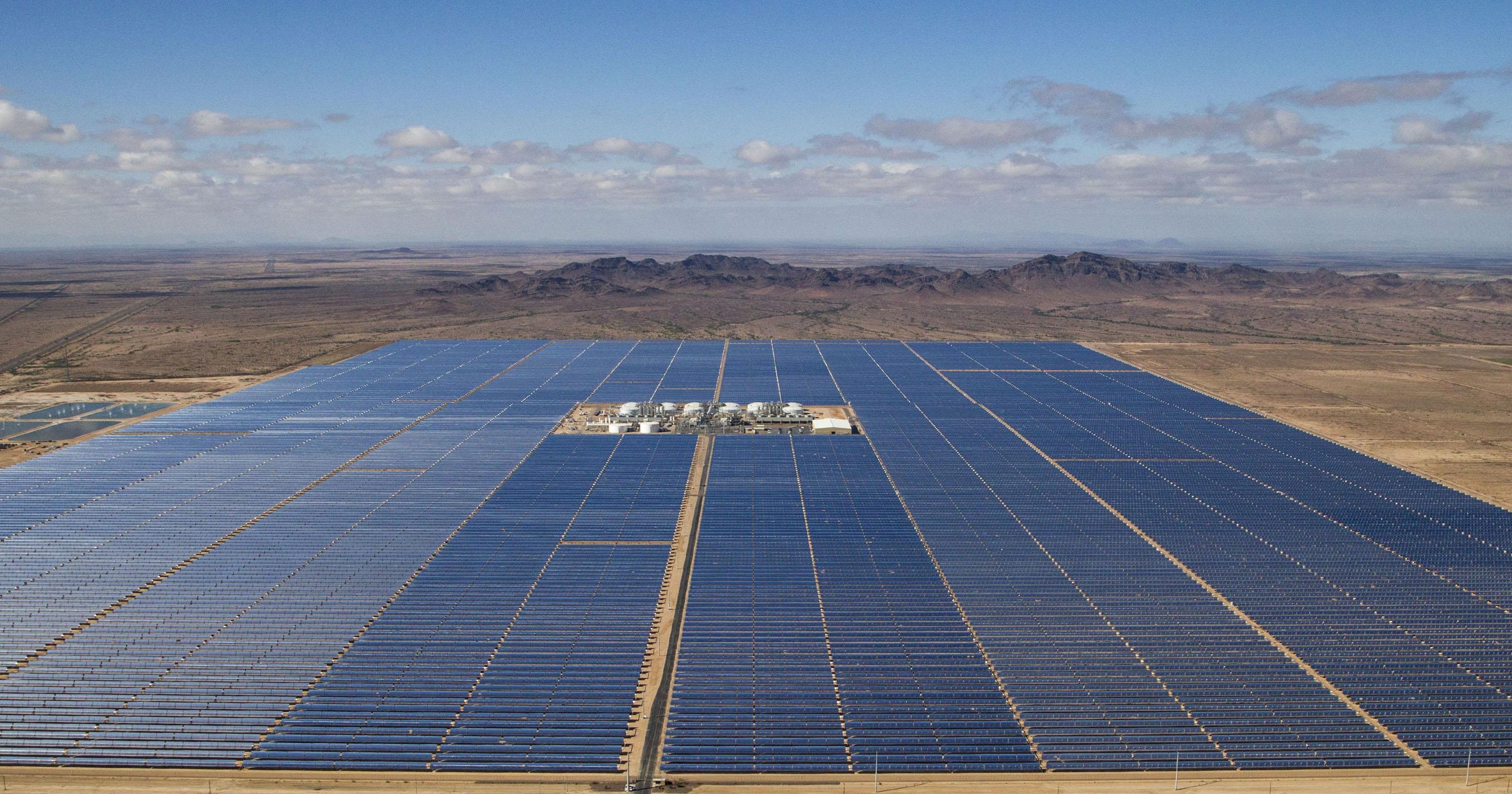 Large solar plant fails to reach its energy capacity