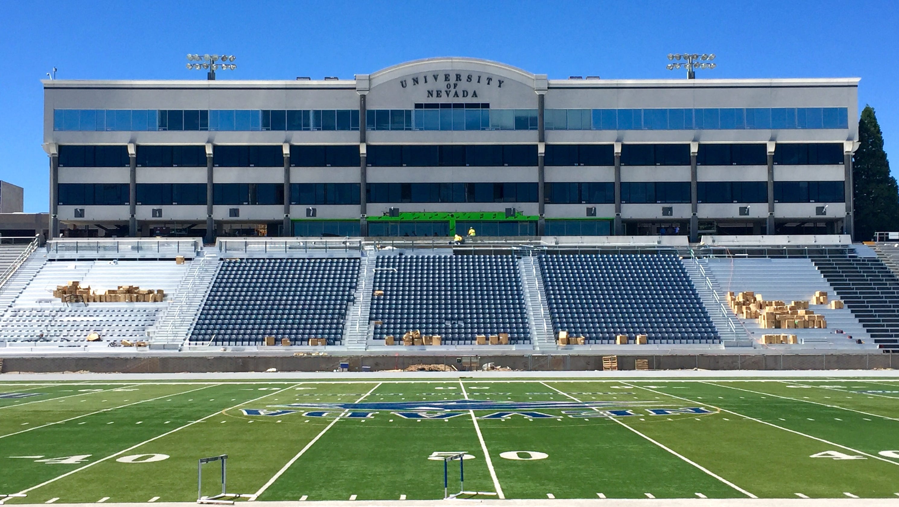 One month out, Mackay Stadium renovation on track