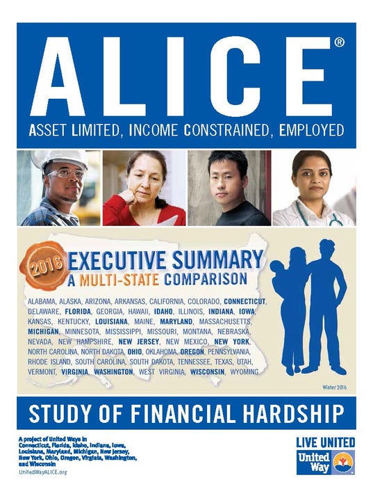 ALICE report shows more struggling families