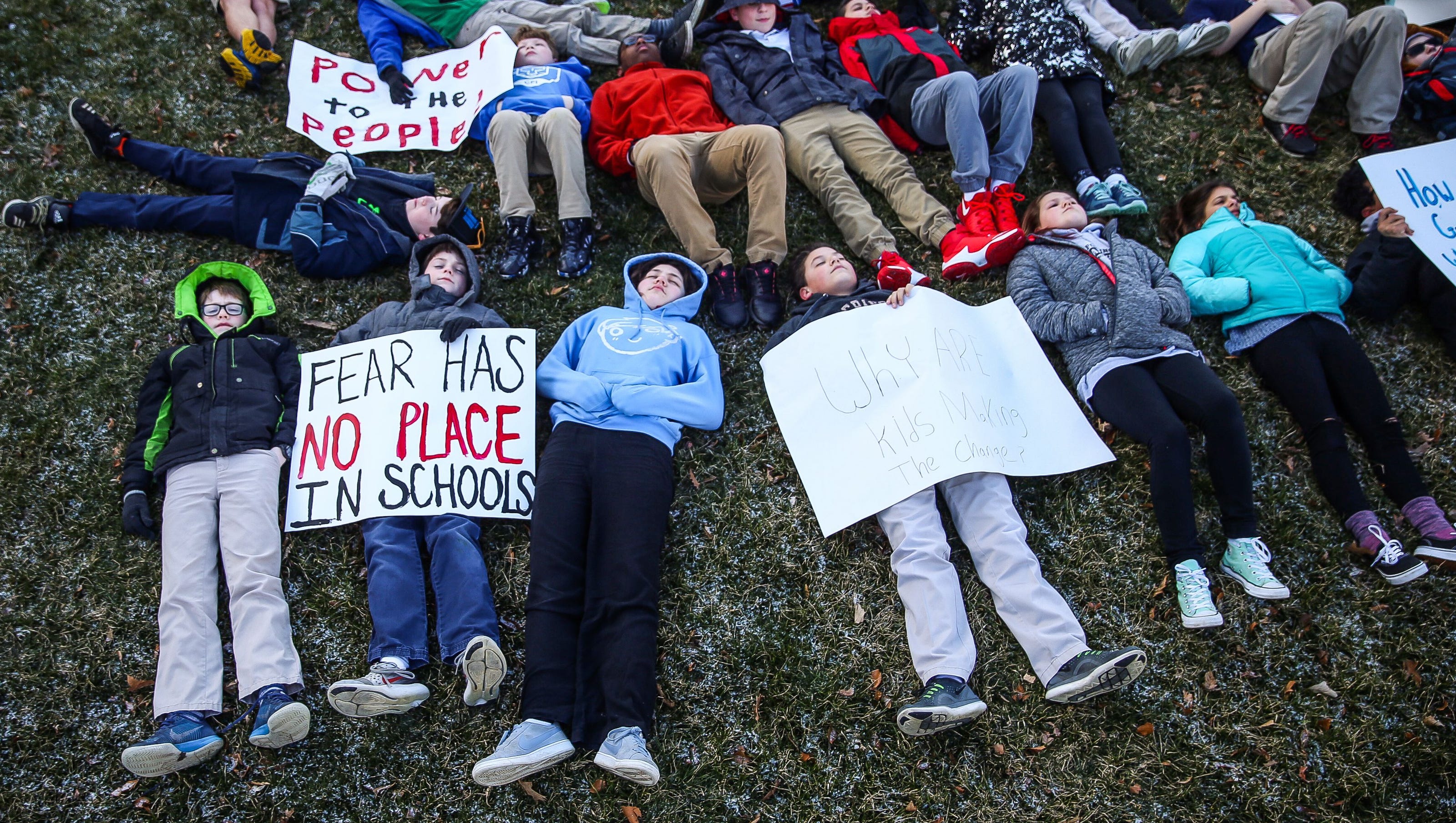 National Walkout Day Students across U.S. protest gun violence