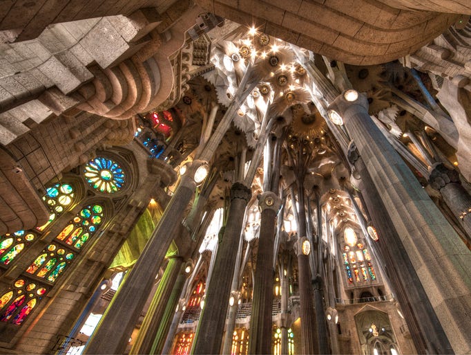 Work in progess: Barcelona's Sagrada Familia