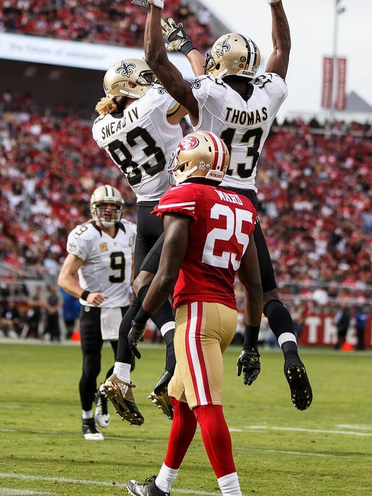 Saints defeat 49ers to get to .500