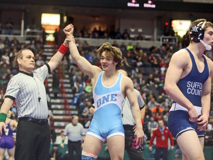 Semifinal Round Of The New York State Wrestling Championships