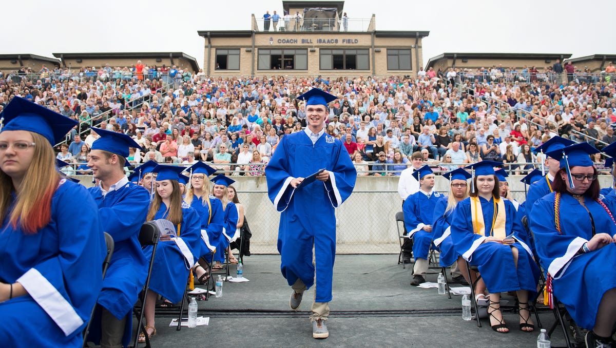 Pickens High School graduation