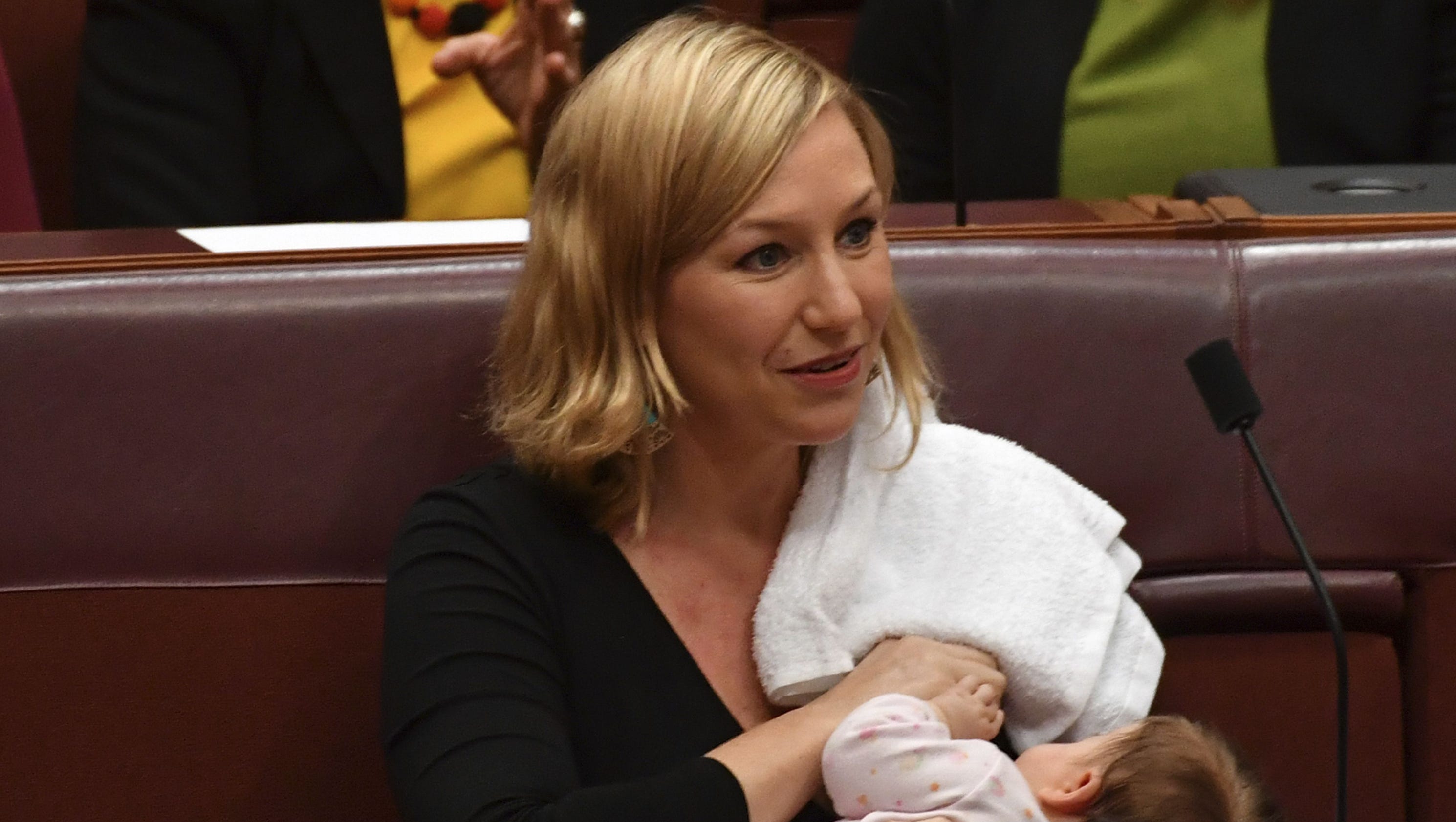 Australian Senator Becomes First Politician To Breastfeed On Parliament
