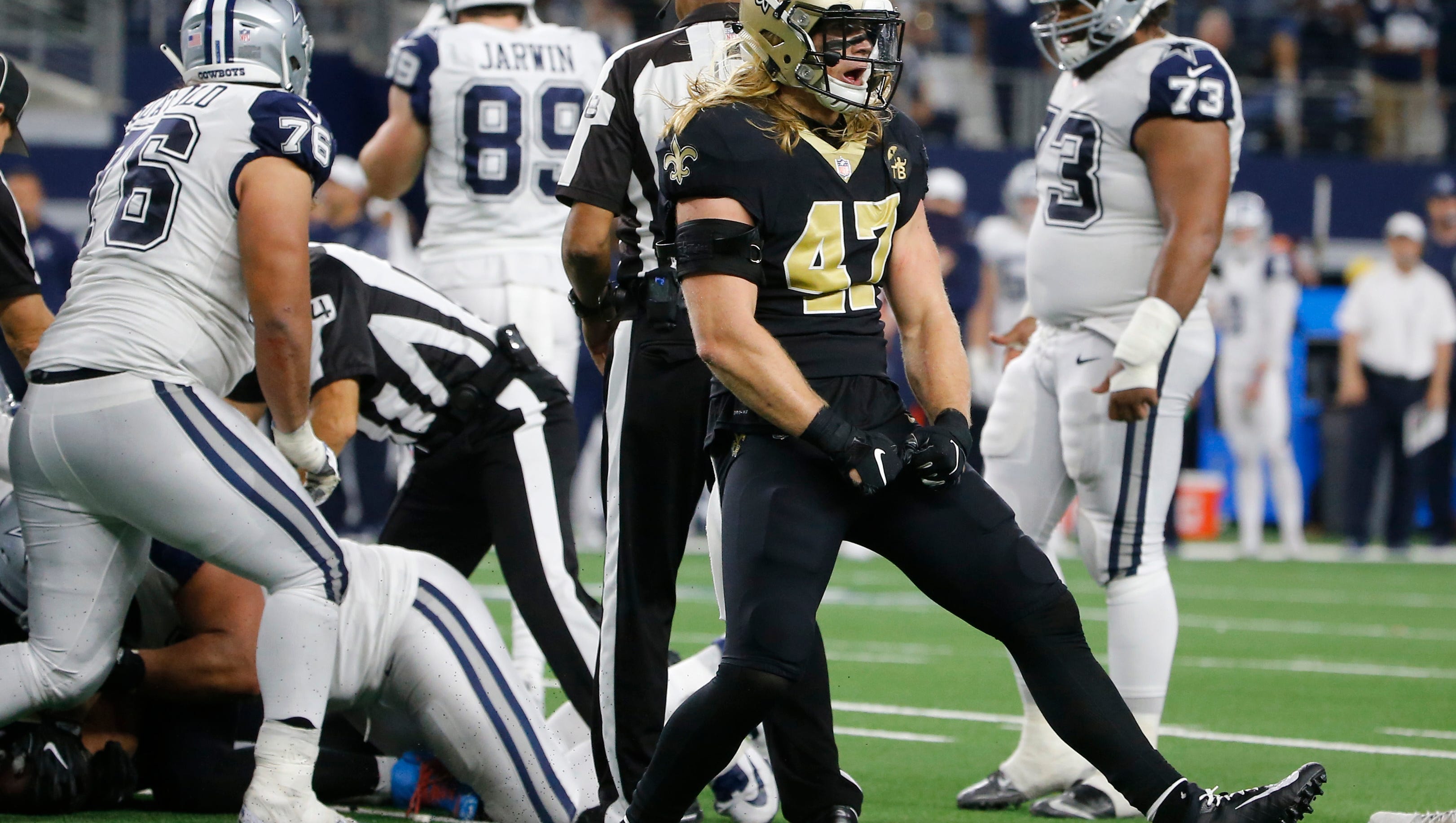 Saints' Alex Anzalone Received An 18-game Shot Of Confidence In 2018