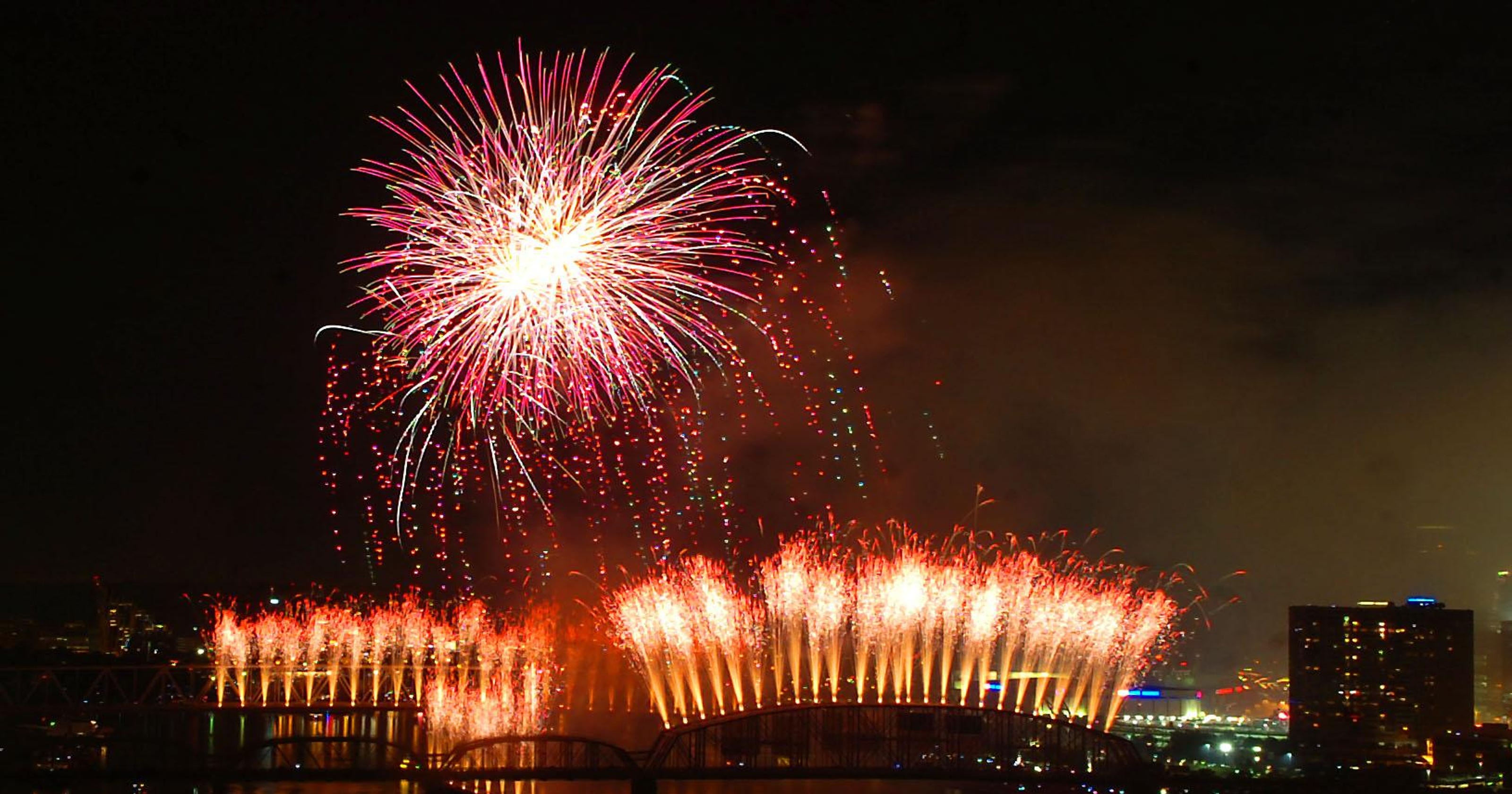 Fireworks celebrate Cincinnati’s unique holiday