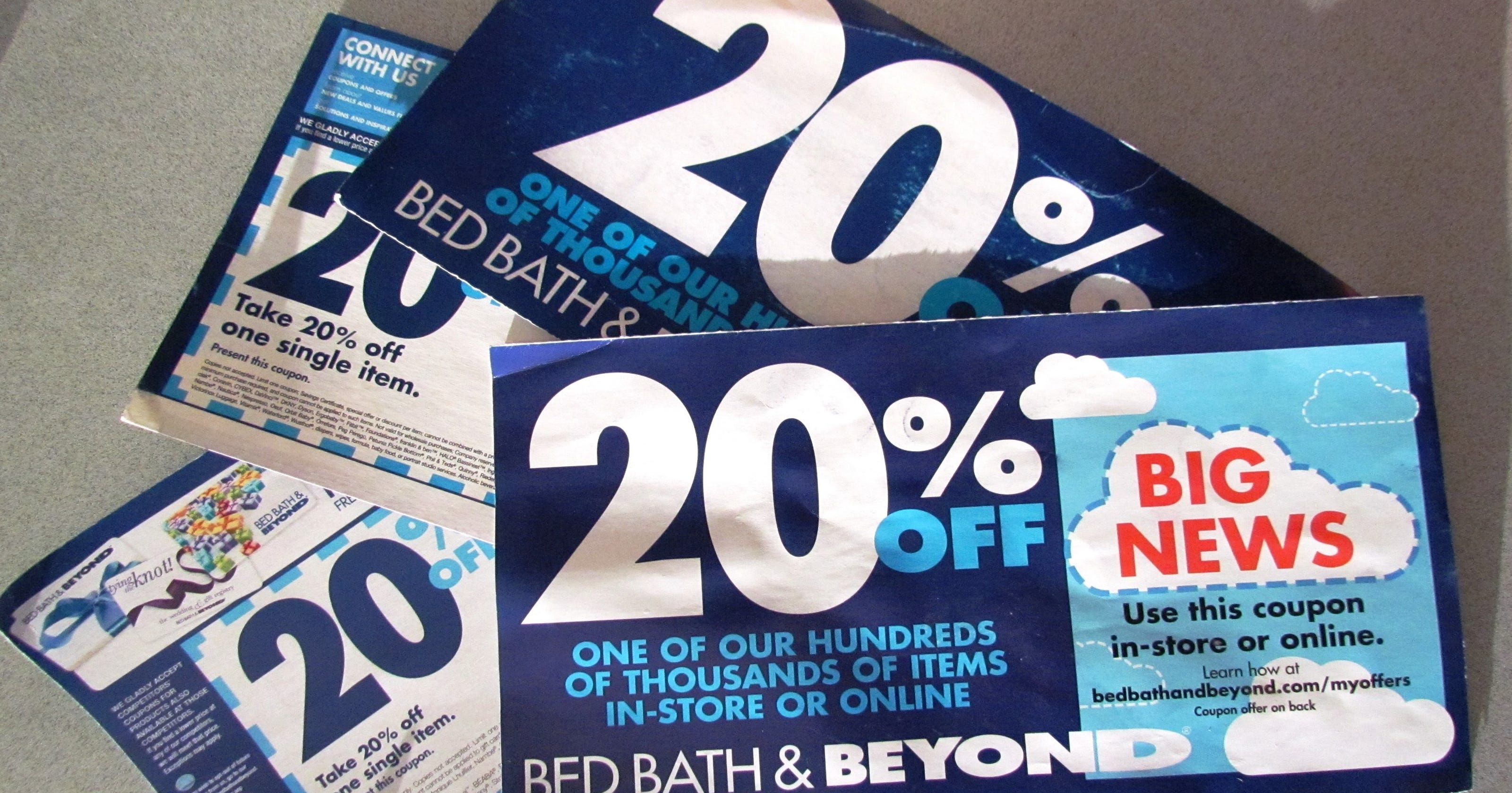 Bed Bath Beyond May End Those Popular 20 Off Coupons