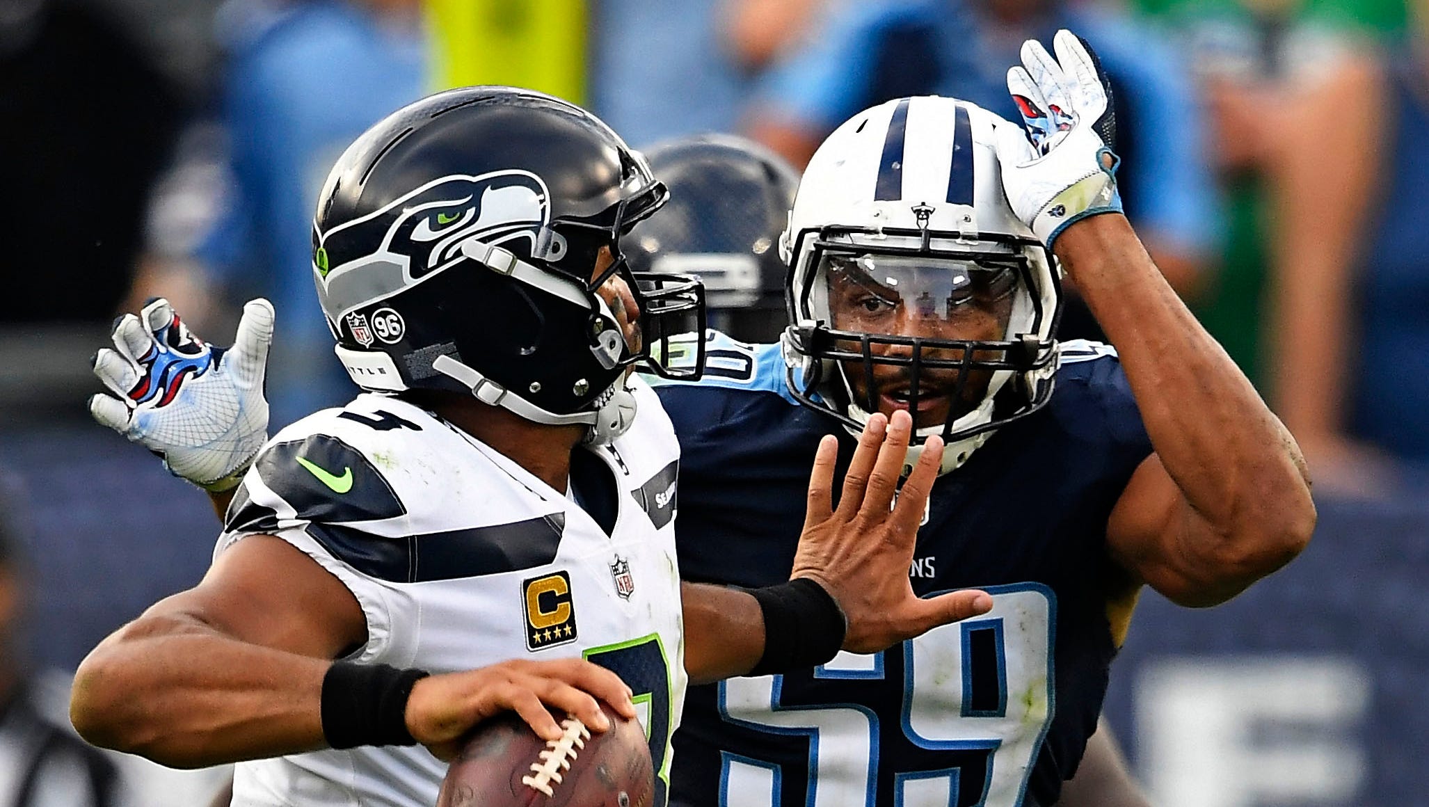 Titans Best And Worst Pass Rush And Offensive Creativity Aid Win Over Seattle