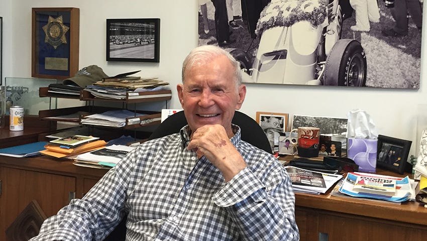 Trip Down Victory Lane: Success Still Shows In Parnelli Jones' Office