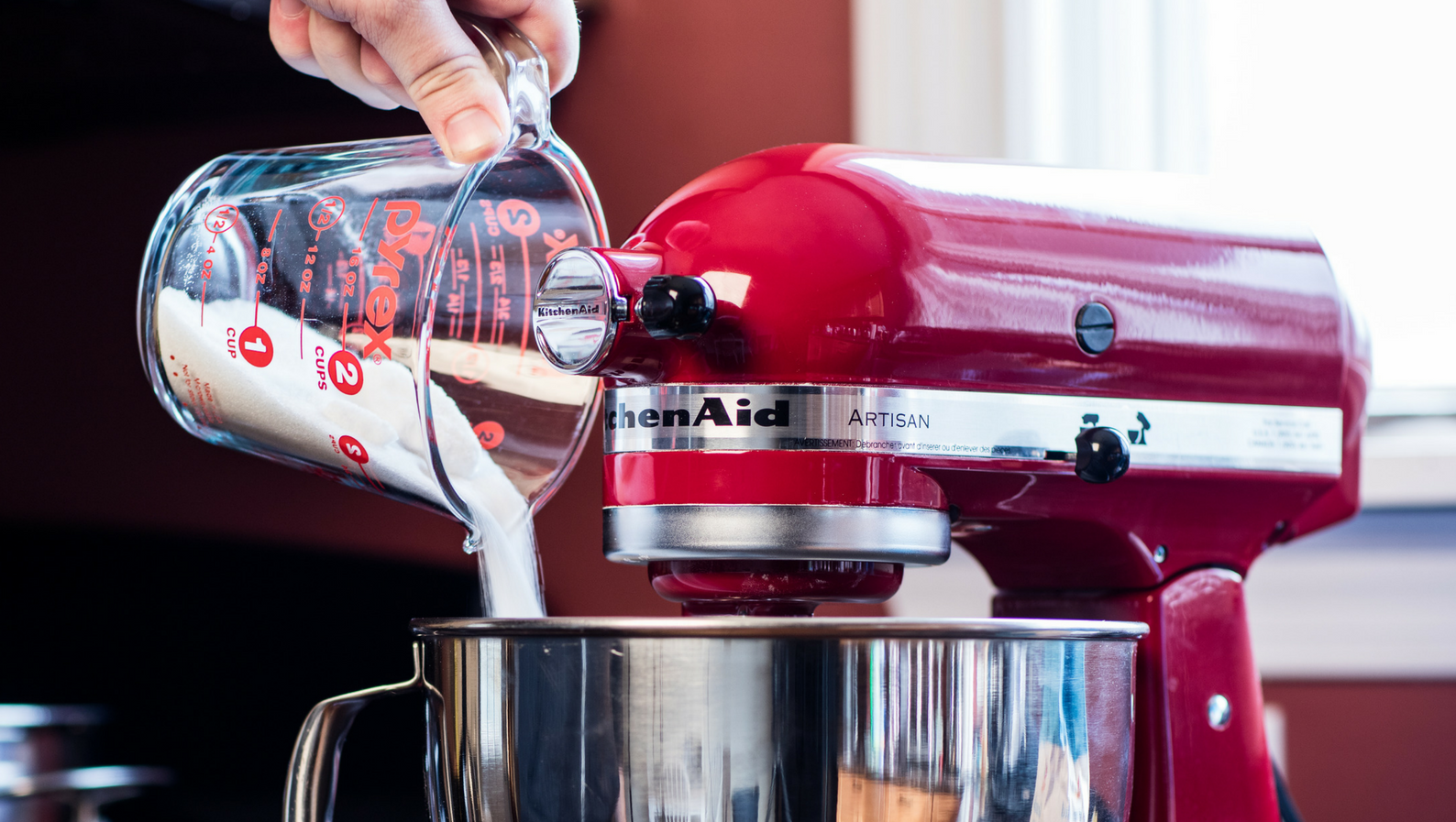 Bake Like A Pastry Chef With A Discounted KitchenAid Stand Mixer   Reviewed.com RvEW 21555 Kitchenaid Mixer Hero 