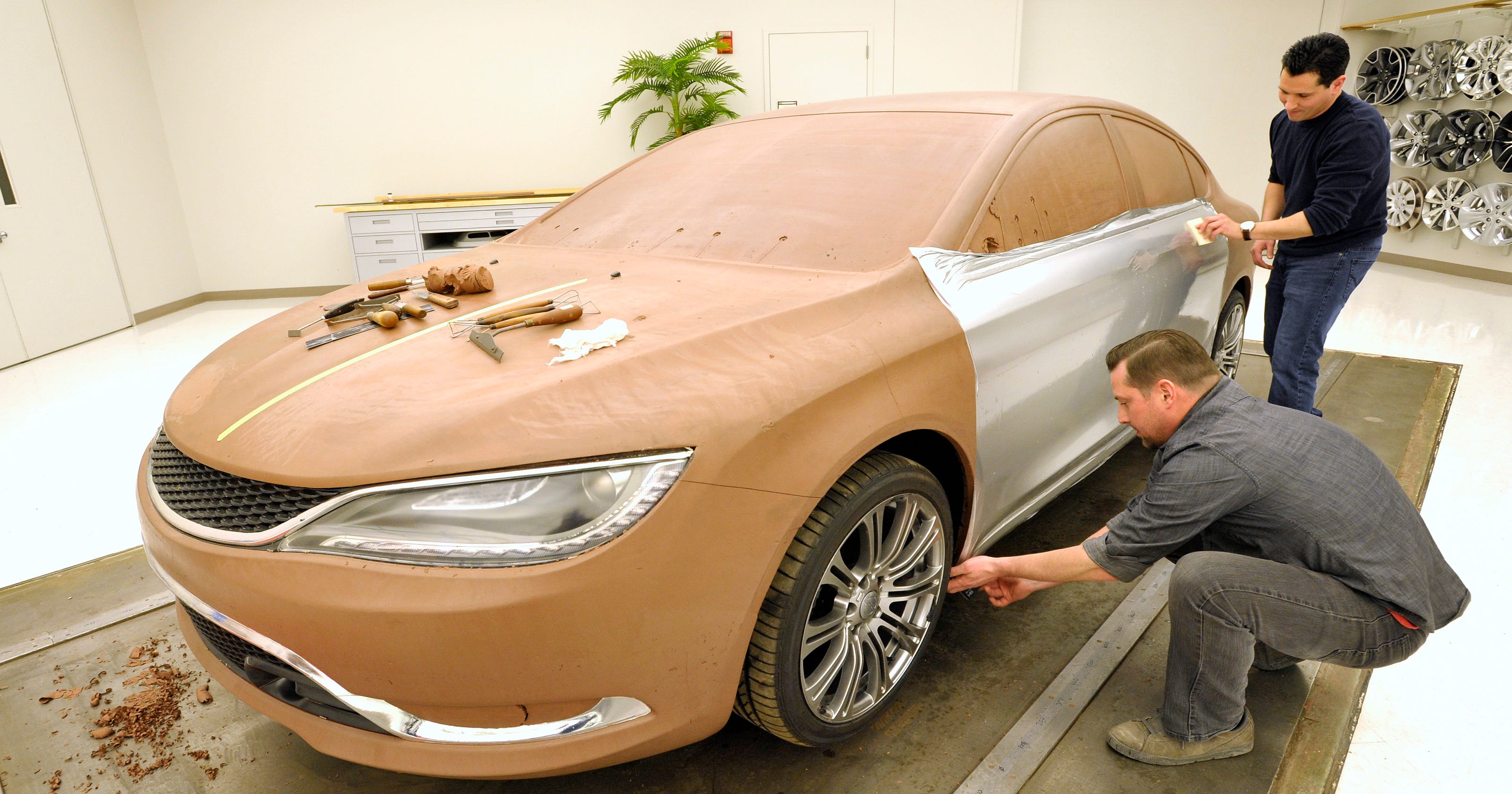 Future Of Auto Design Still In Clay Modelers Hands