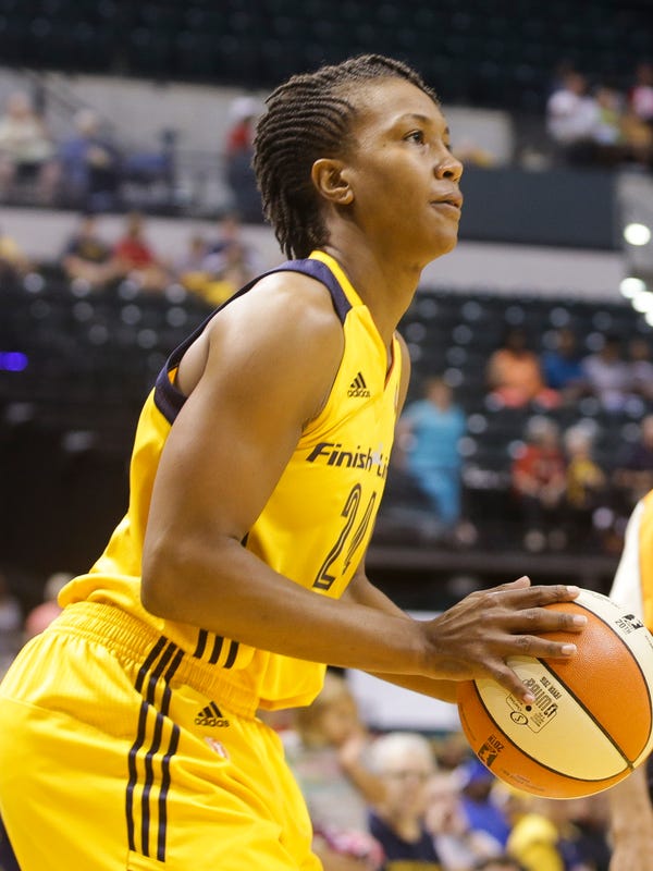 Indiana Fever players take stand, wear shirts in support of 'Black