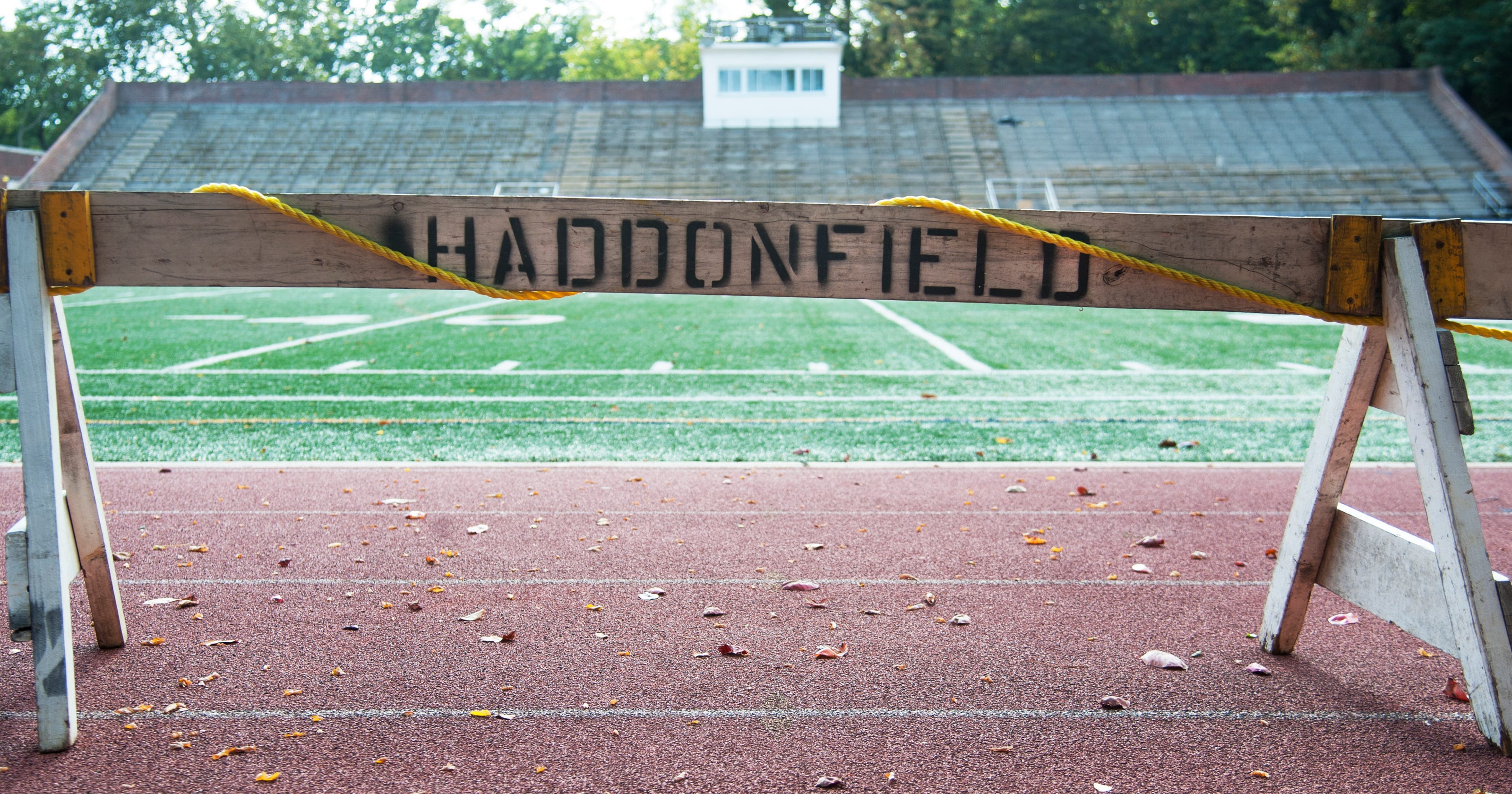 Haddonfield football stadium reconstruction