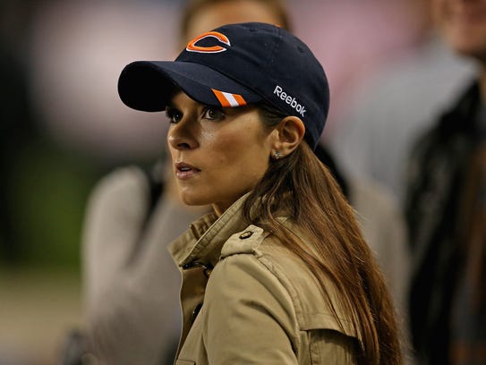 A longtime Chicago Bears fan, Danica Patrick takes