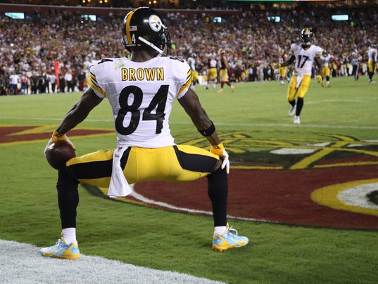 Steelers receiver Antonio Brown fined $9,115 for twerking