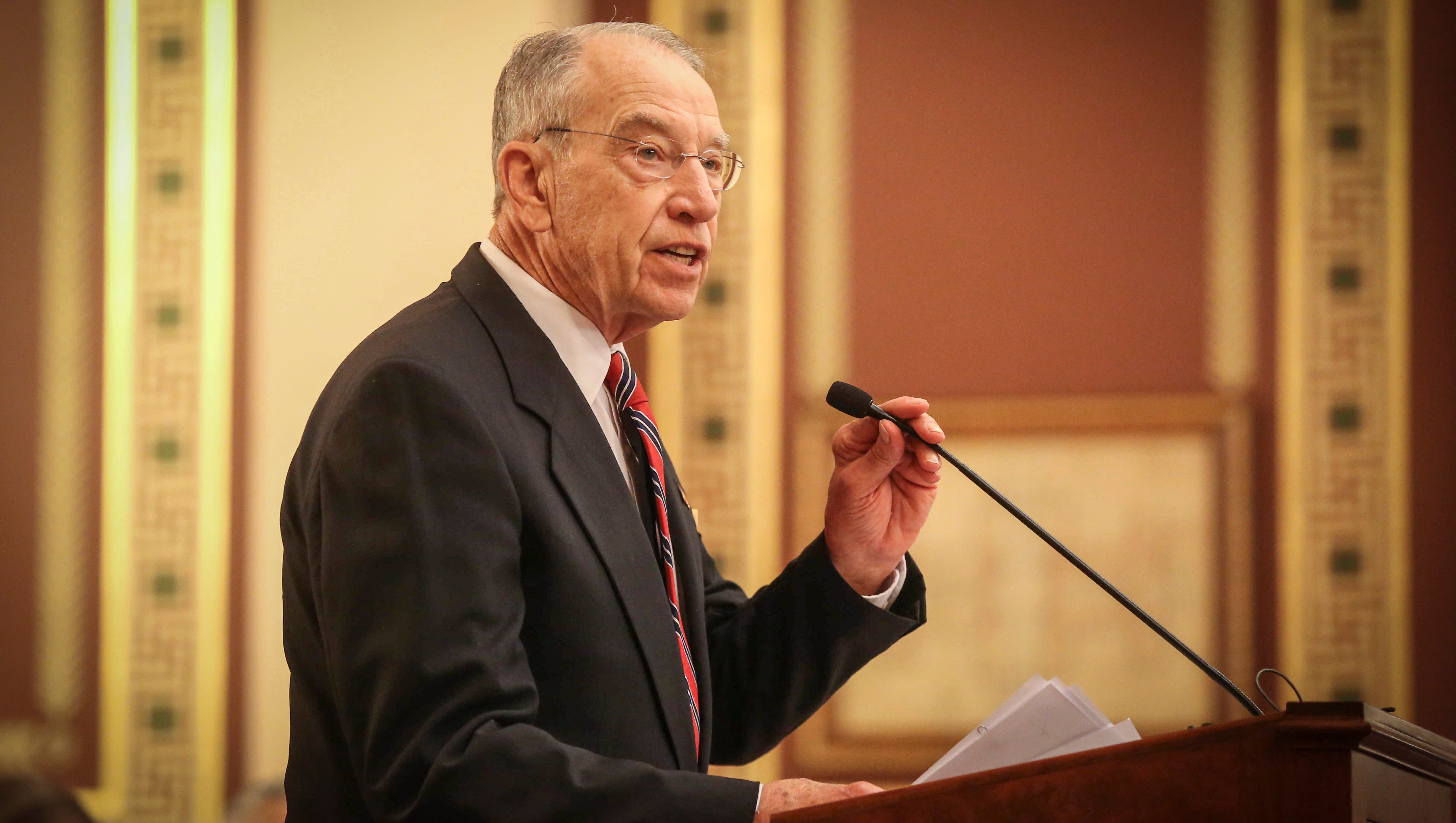 U.S. Sen. Chuck Grassley: Supreme Court Seat Should Be Left Open If ...