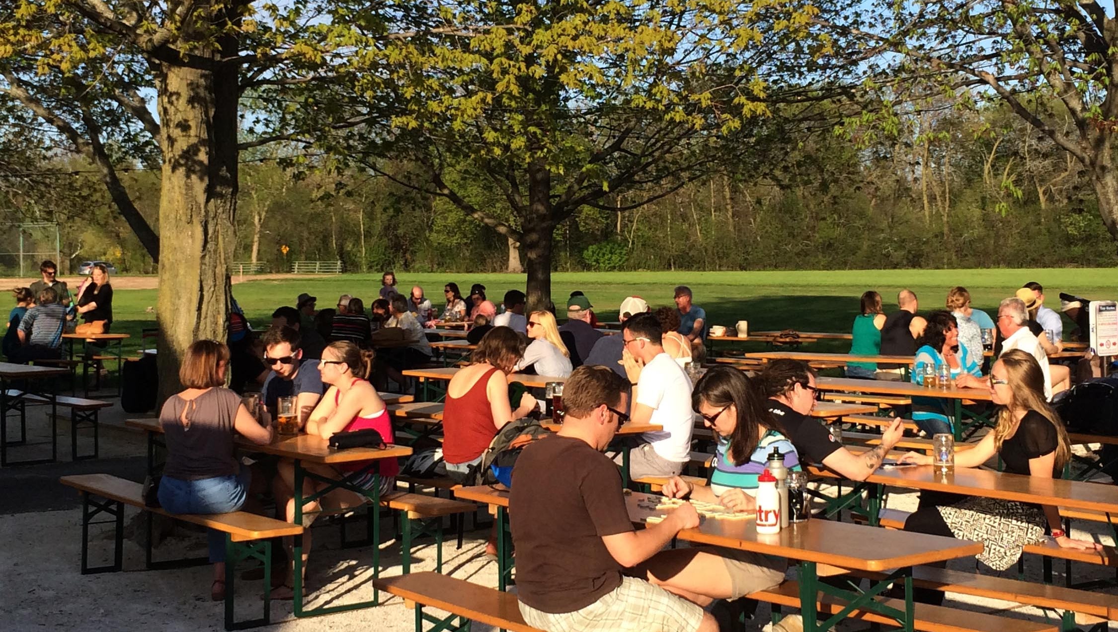 are dogs allowed at estabrook beer garden