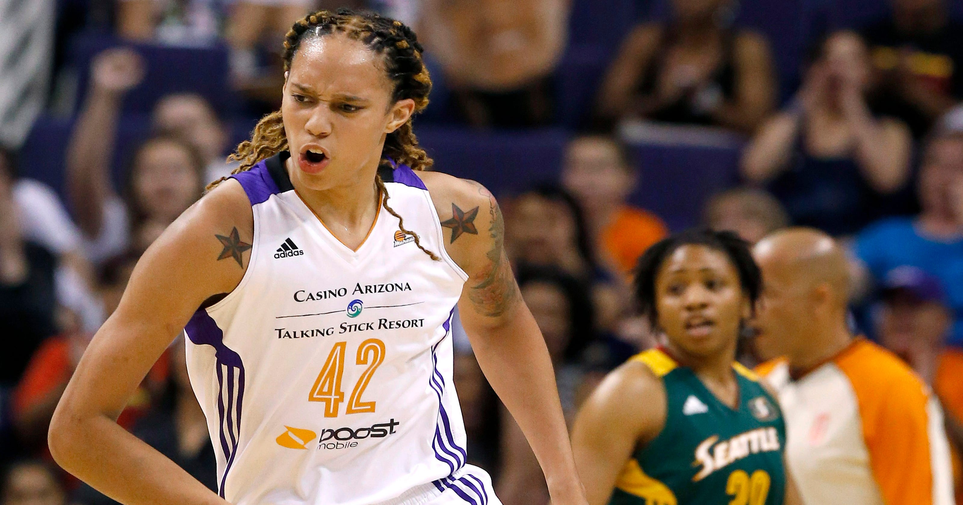 Brittney Griner Continues To Mature As Mercury Rout Storm