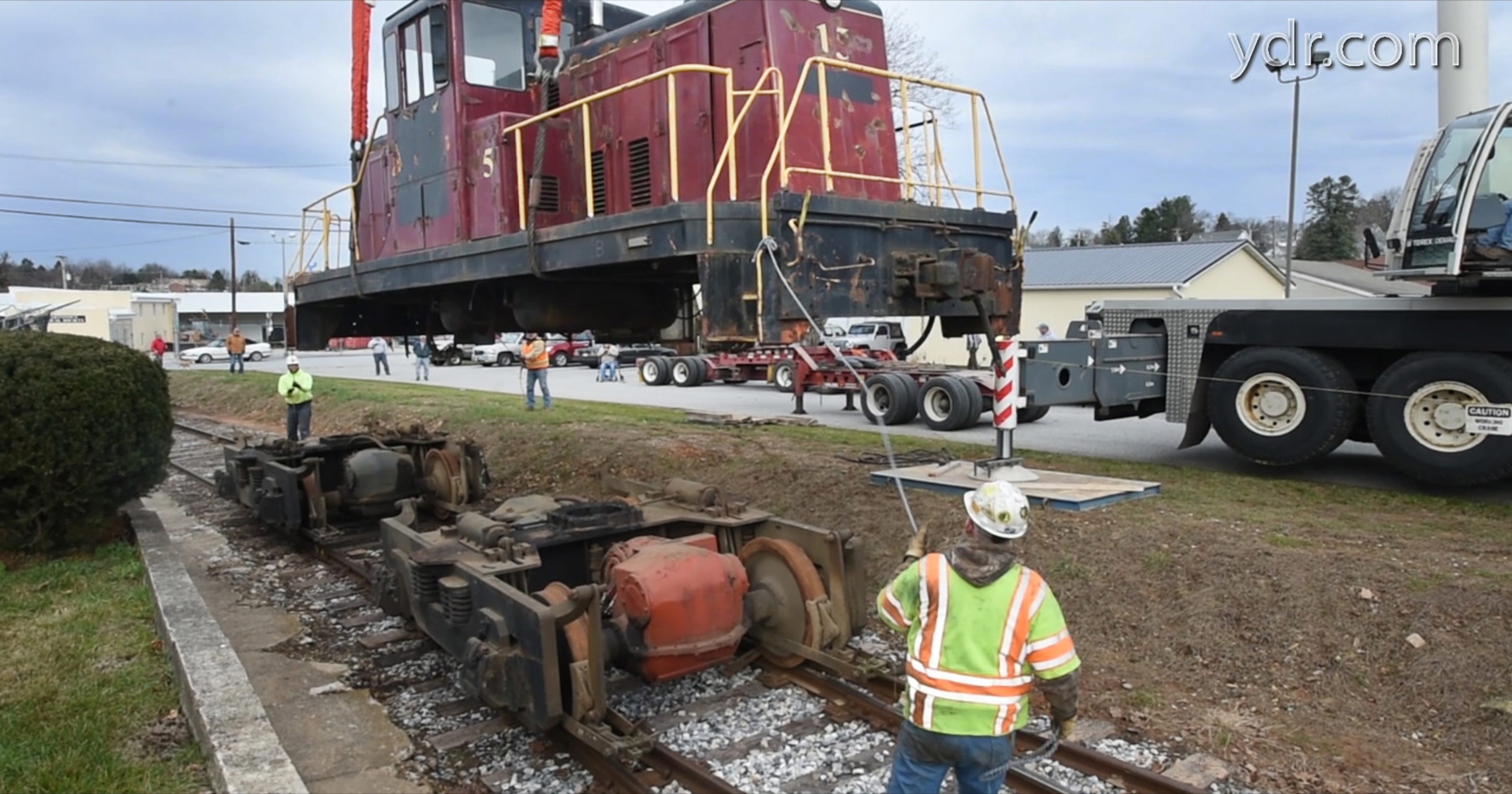 The Stewartstown Railroad gets a new locomotive