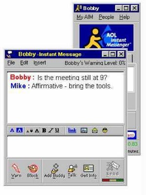 AOL Instant Messenger is gone so let's make fun of horrible screen names