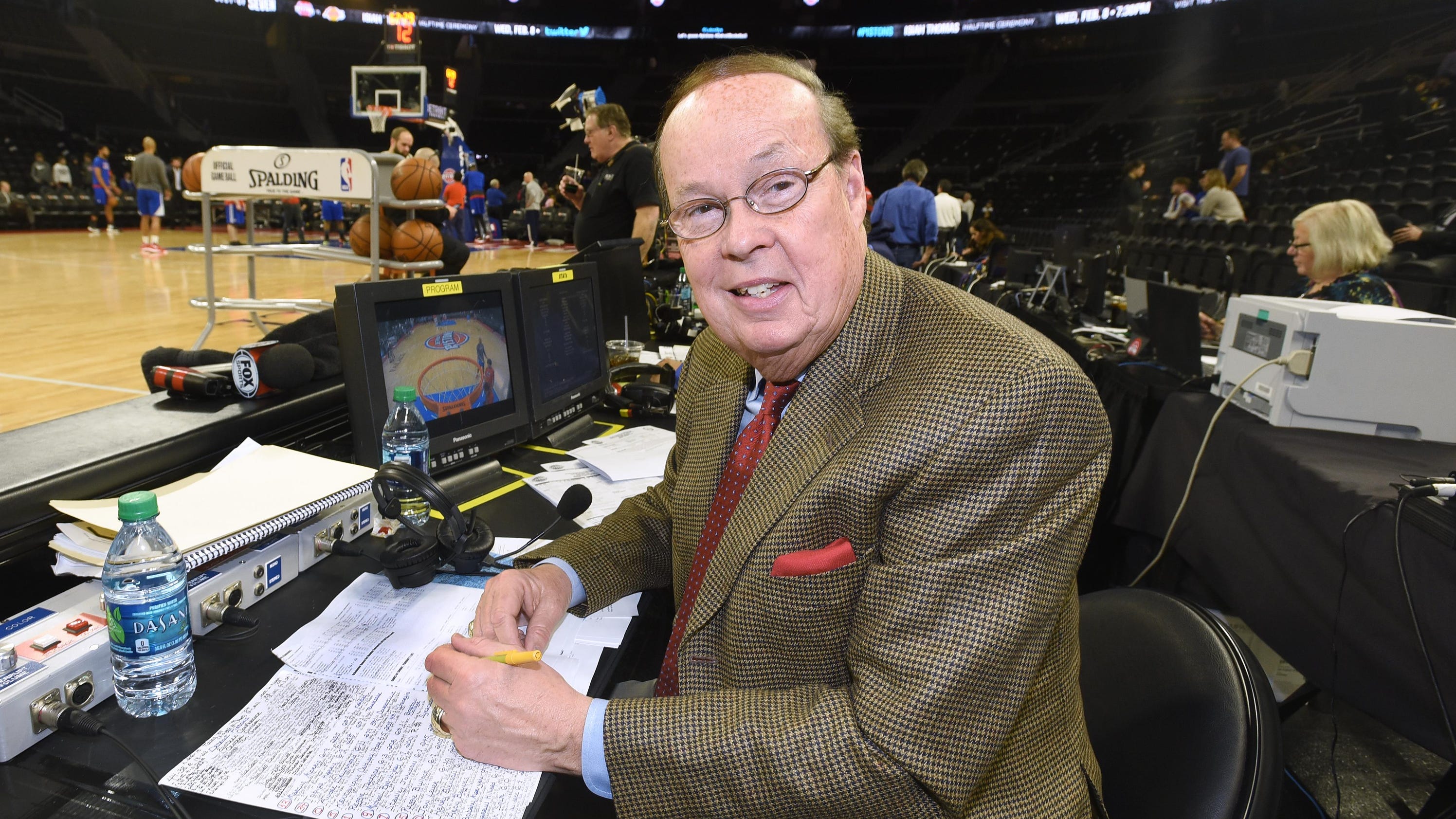 Blaha, voice of Pistons, still going strong at 71