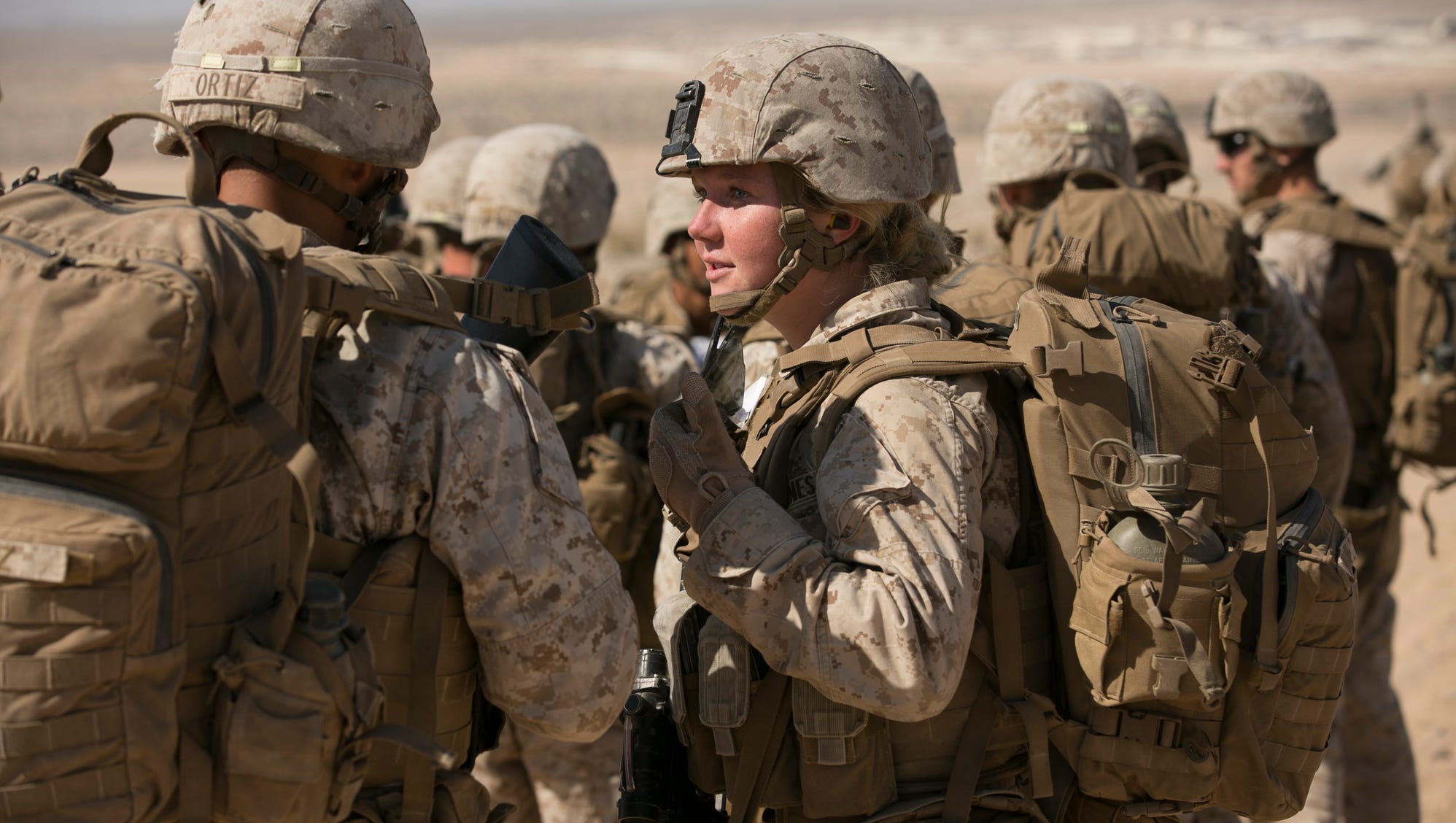 All-female Marine grunt team gets innovative during combat tests