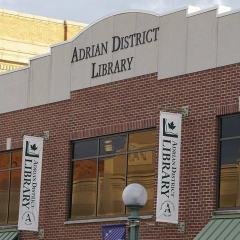 The exterior of the Adrian District Library, 143 E